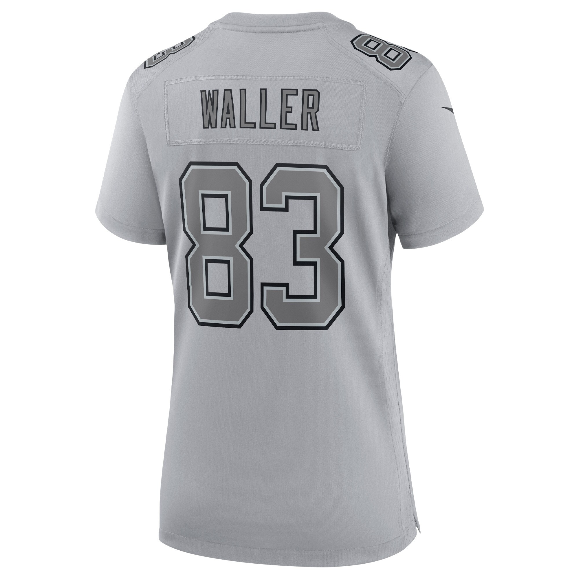 Darren Waller Las Vegas Raiders Nike Women’s Atmosphere Fashion Game Jersey – Gray Clowdercats