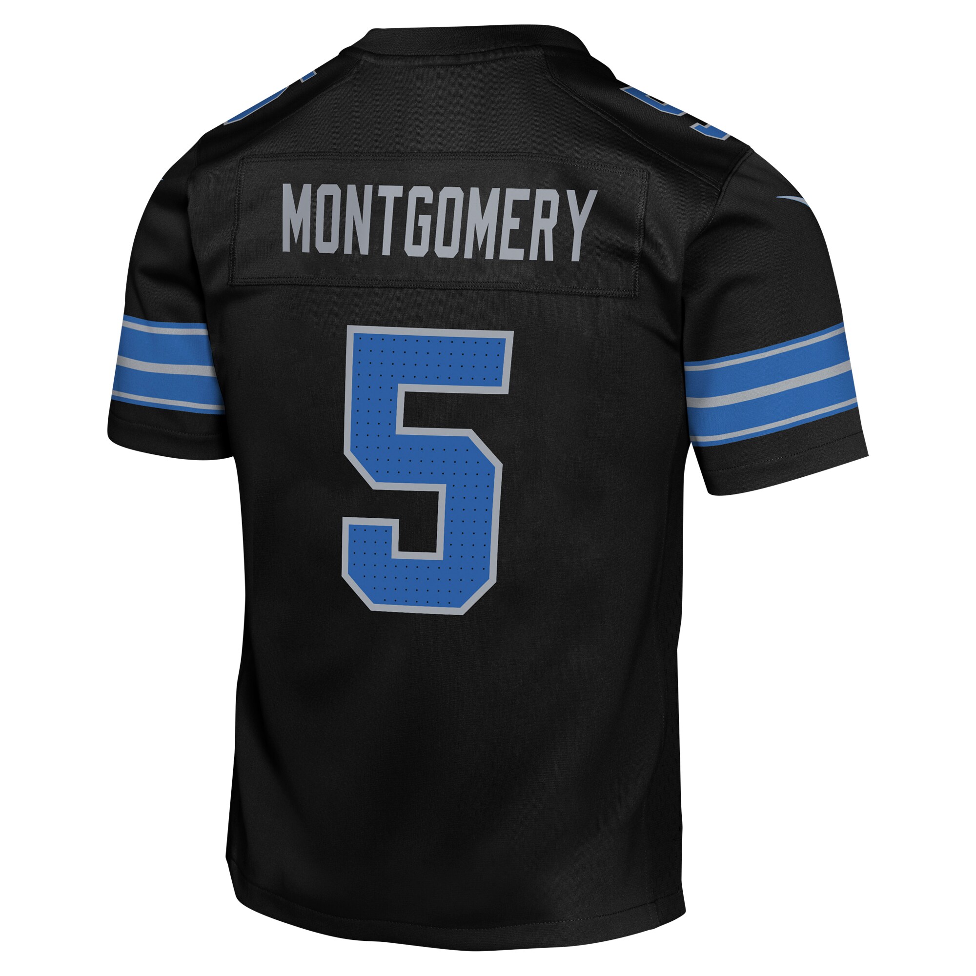 David Montgomery Detroit Lions Nike Youth Game Jersey – Black Clowdercats