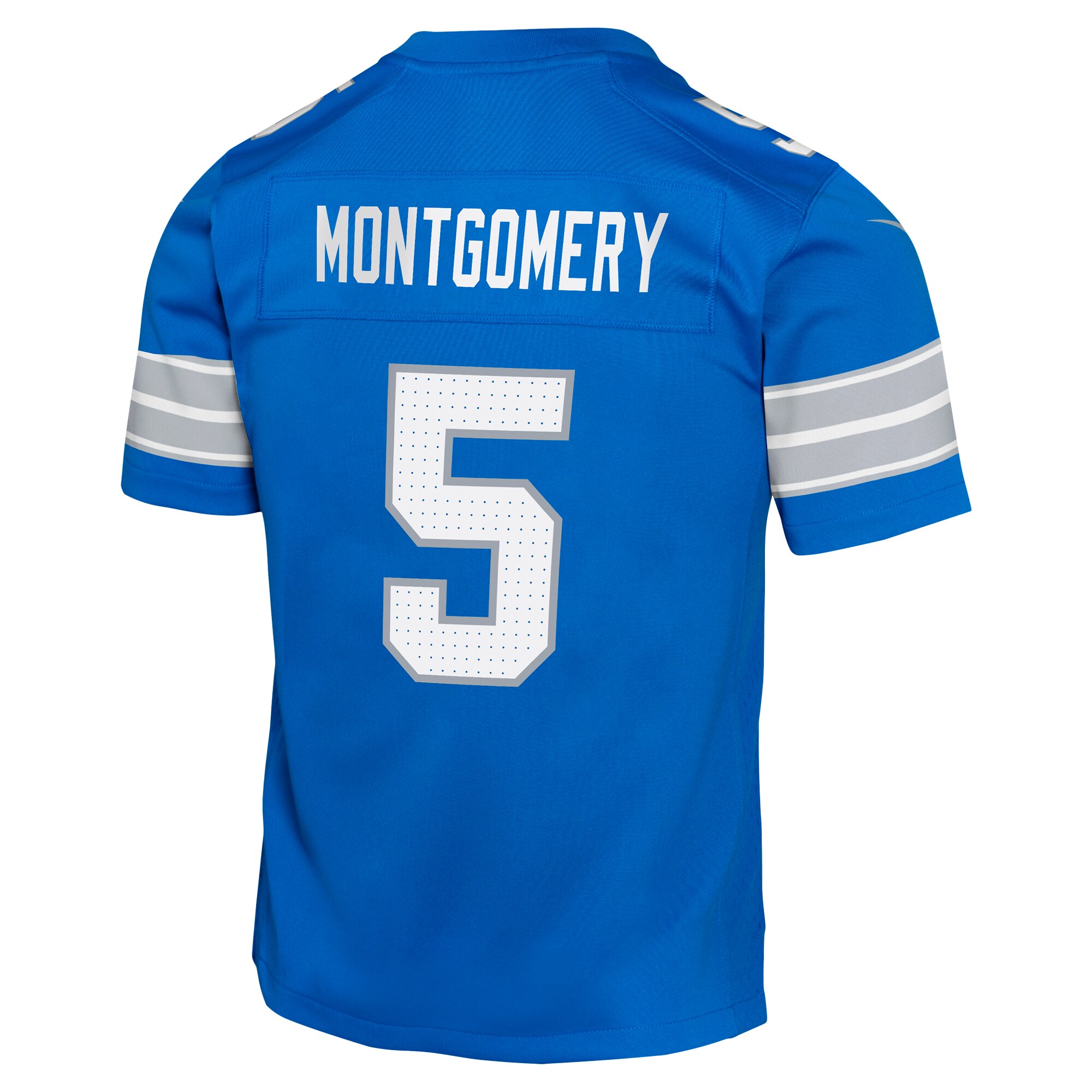 David Montgomery Detroit Lions Nike Youth Game Jersey – Blue Clowdercats