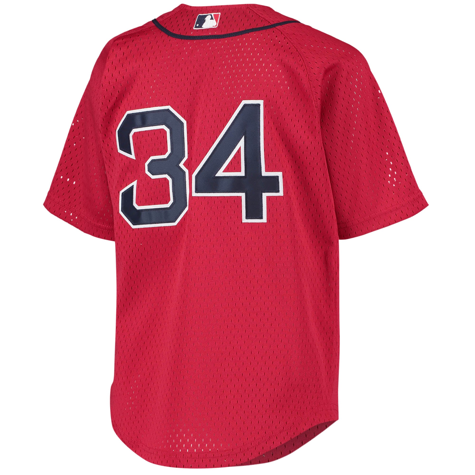 David Ortiz Boston Red Sox Mitchell & Ness Youth Cooperstown Collection Batting Practice Jersey – Red
