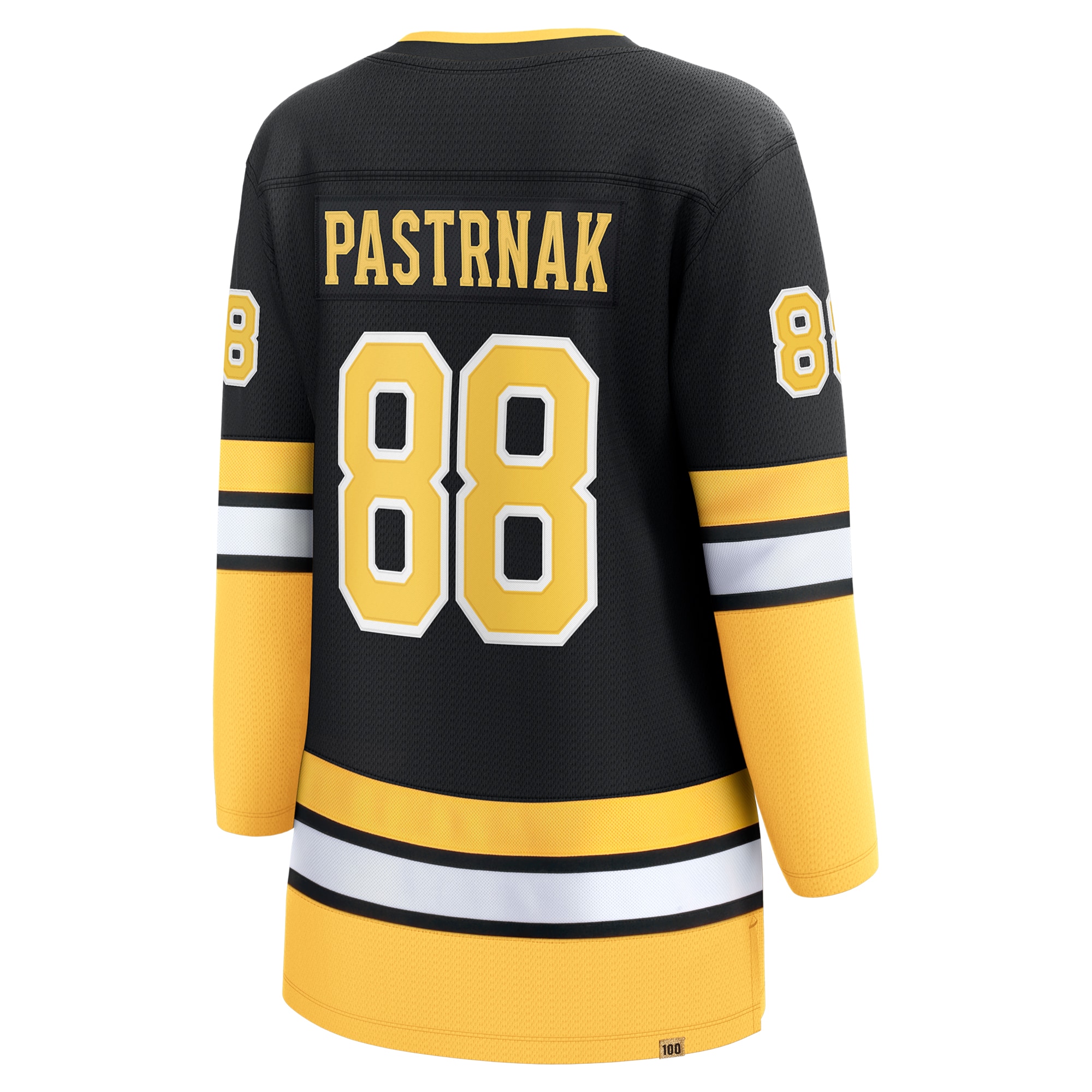 David Pastrnak Boston Bruins Fanatics Women’s 100th Anniversary Breakaway Jersey – Black Clowdercats