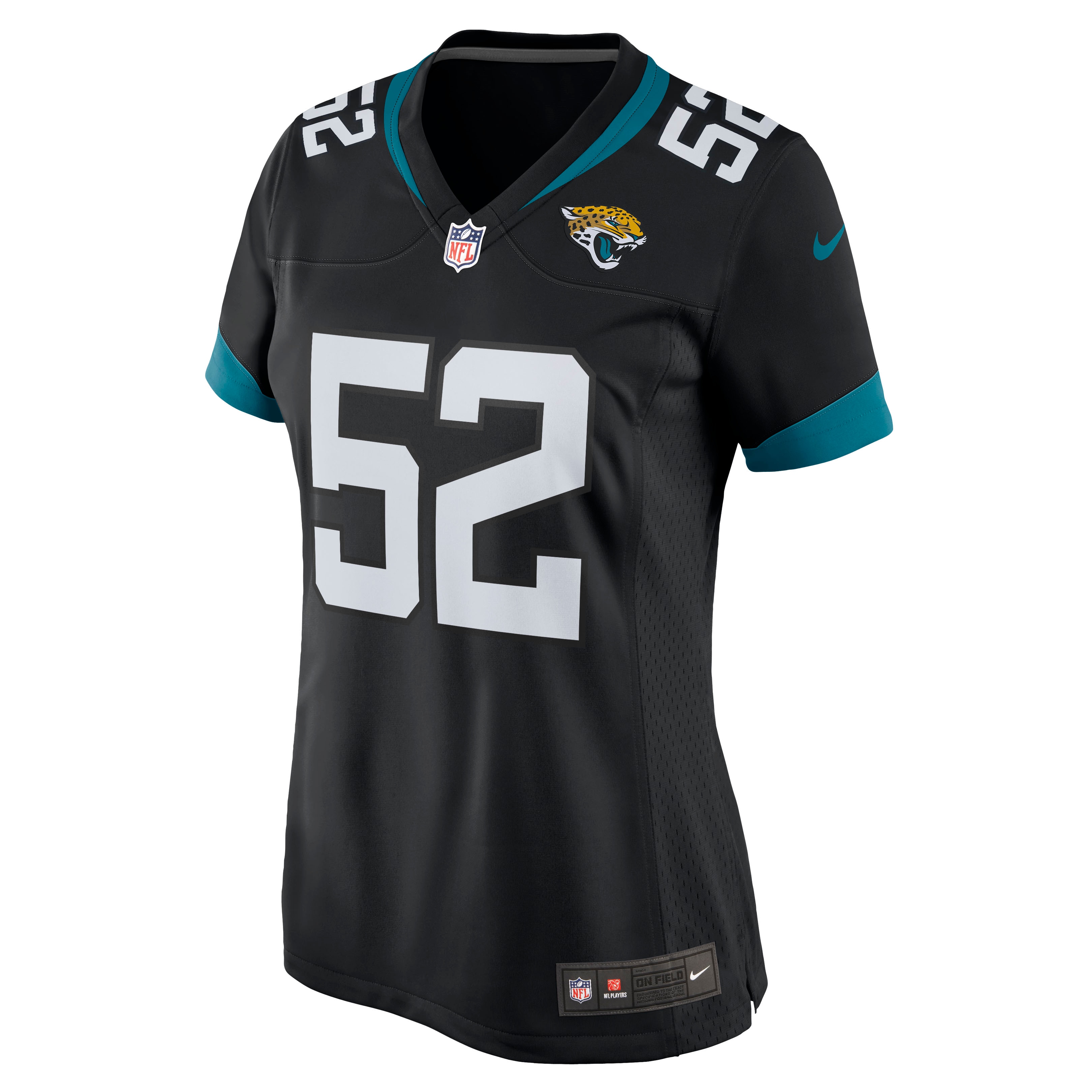 DaVon Hamilton Jacksonville Jaguars Nike Women’s Game Jersey – Black Clowdercats