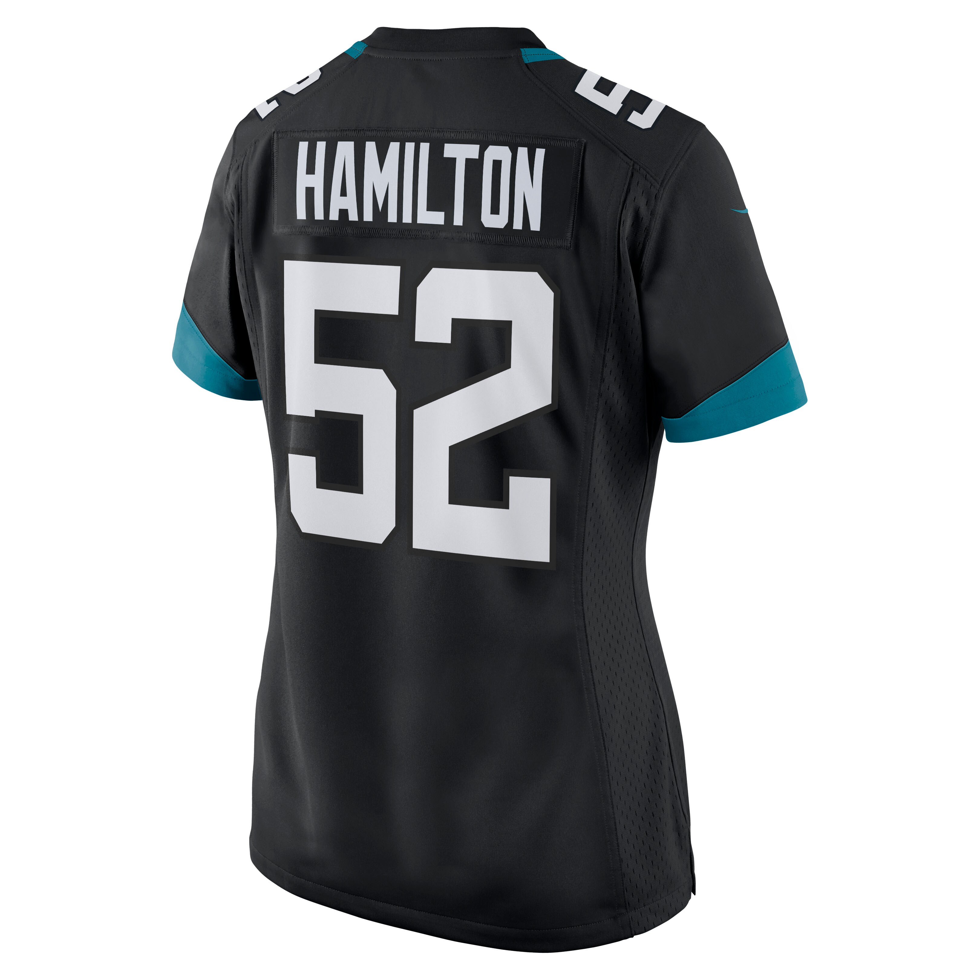 DaVon Hamilton Jacksonville Jaguars Nike Women’s Game Jersey – Black Clowdercats
