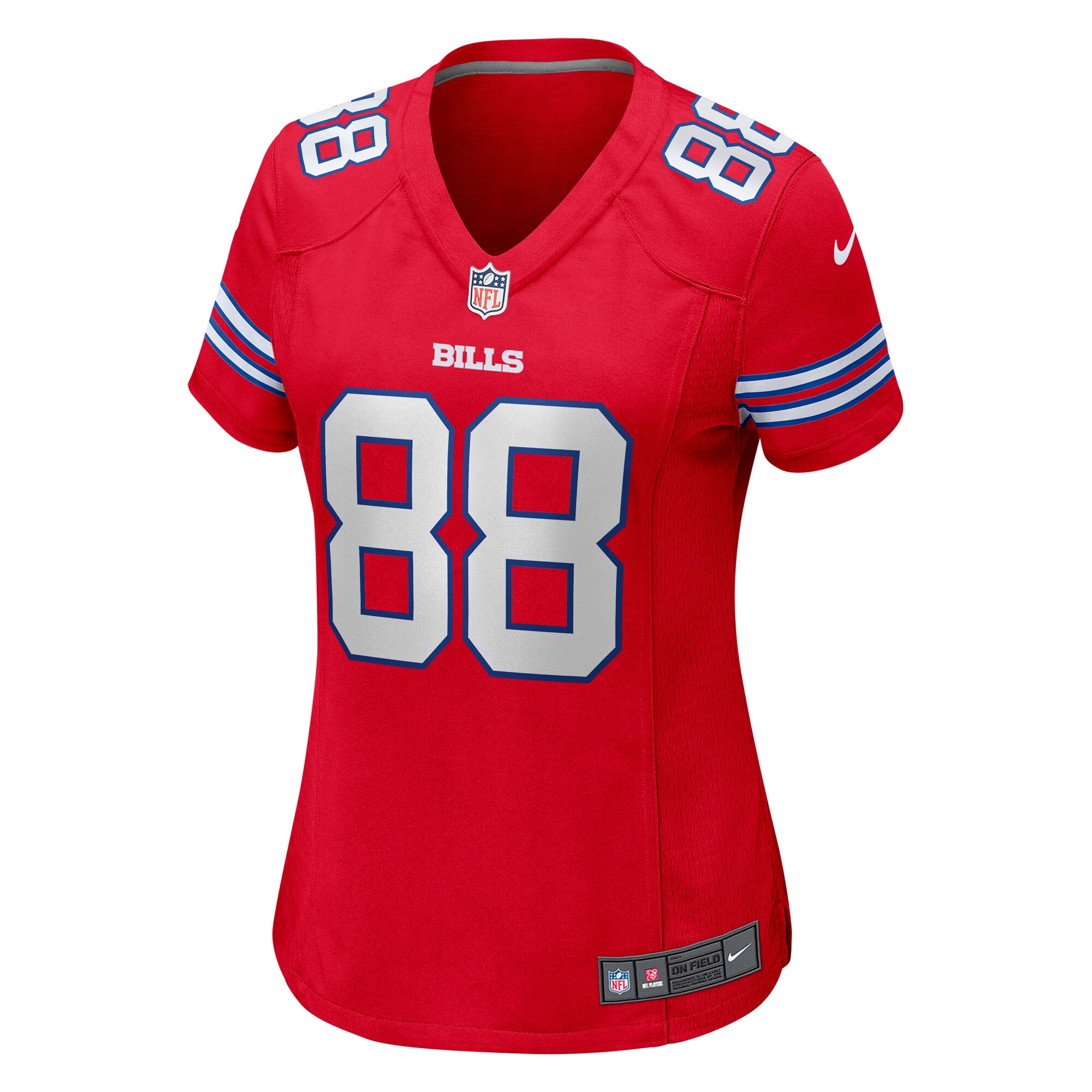 Dawson Knox Buffalo Bills Nike Women’s Player Jersey – Red Clowdercats