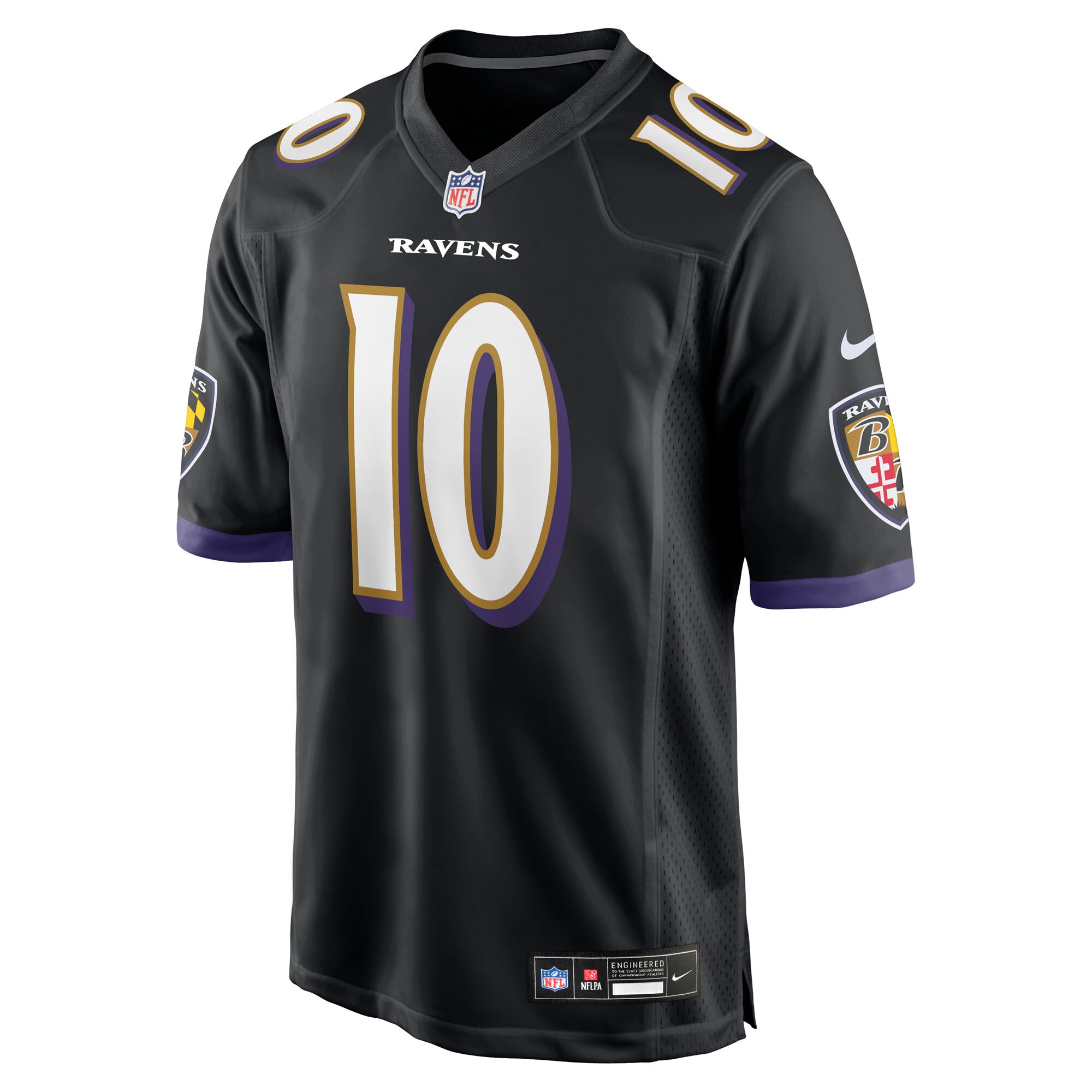 DeAndre Hopkins Baltimore Ravens Nike Alternate Game Jersey – Black Clowdercats