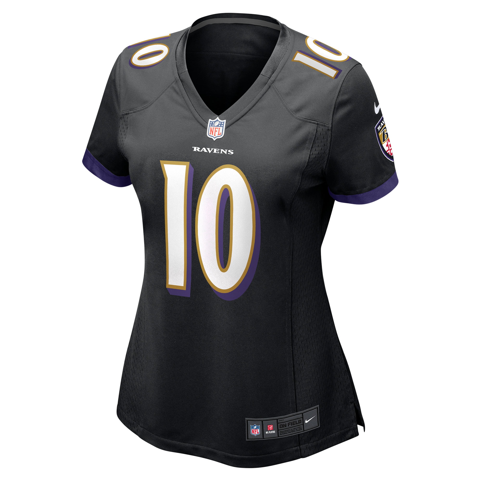 DeAndre Hopkins Baltimore Ravens Nike Women’s Alternate Game Jersey – Black Clowdercats