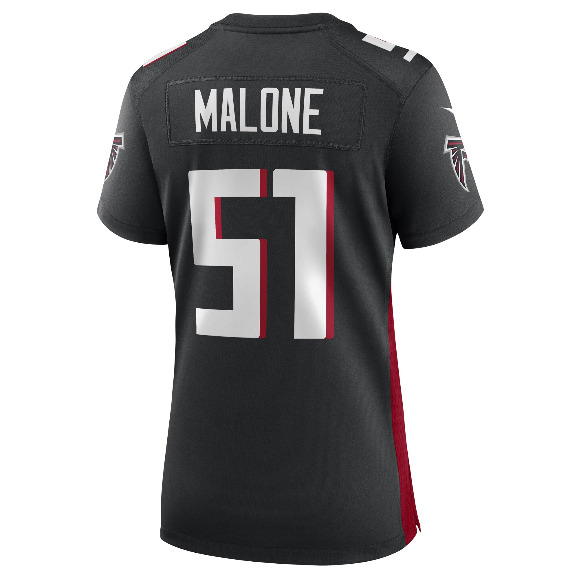 DeAngelo Malone Atlanta Falcons Nike Women’s Game Player Jersey – Black Clowdercats