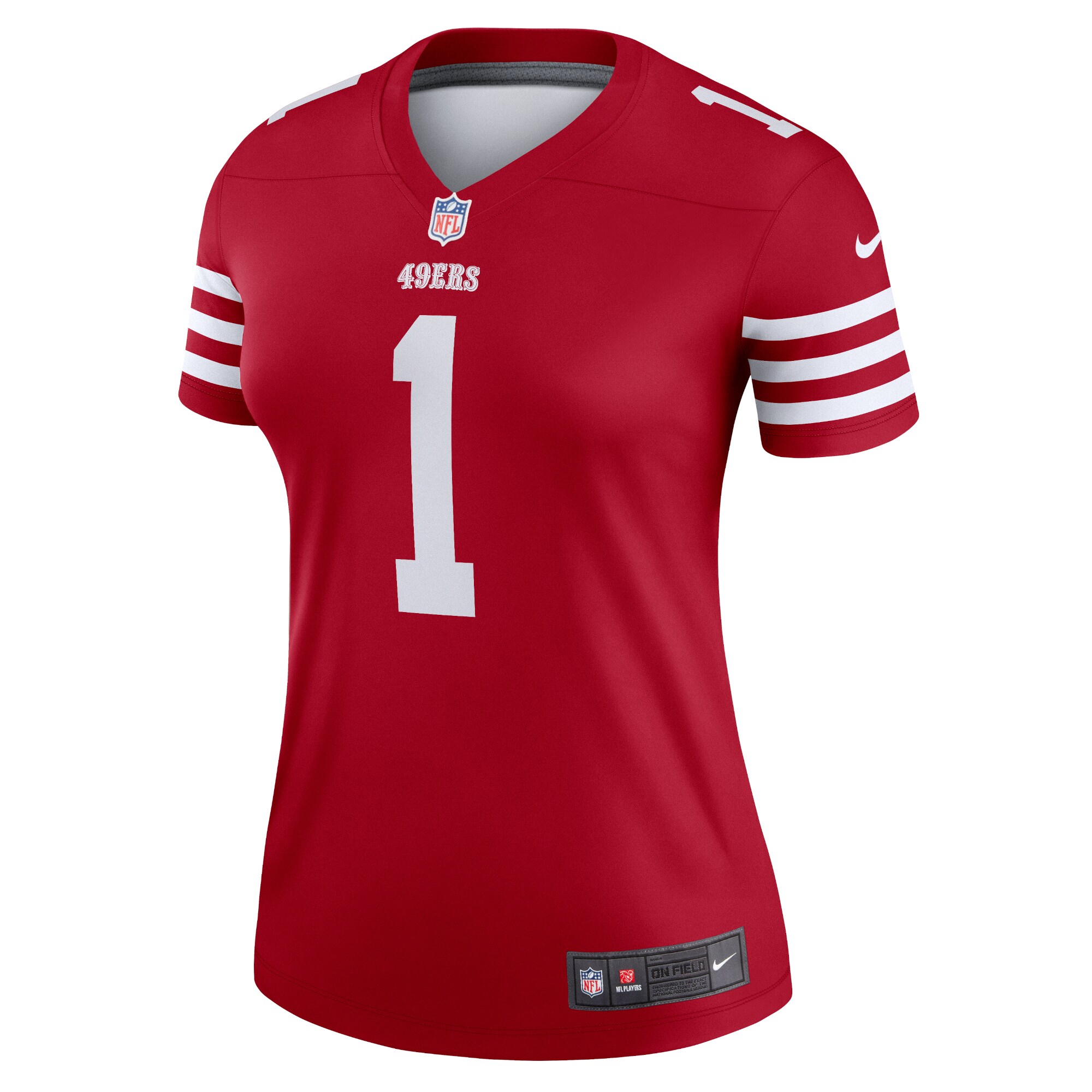 Deebo Samuel Sr San Francisco 49ers Nike Women’s Legend Player Performance Top – Scarlet Clowdercats