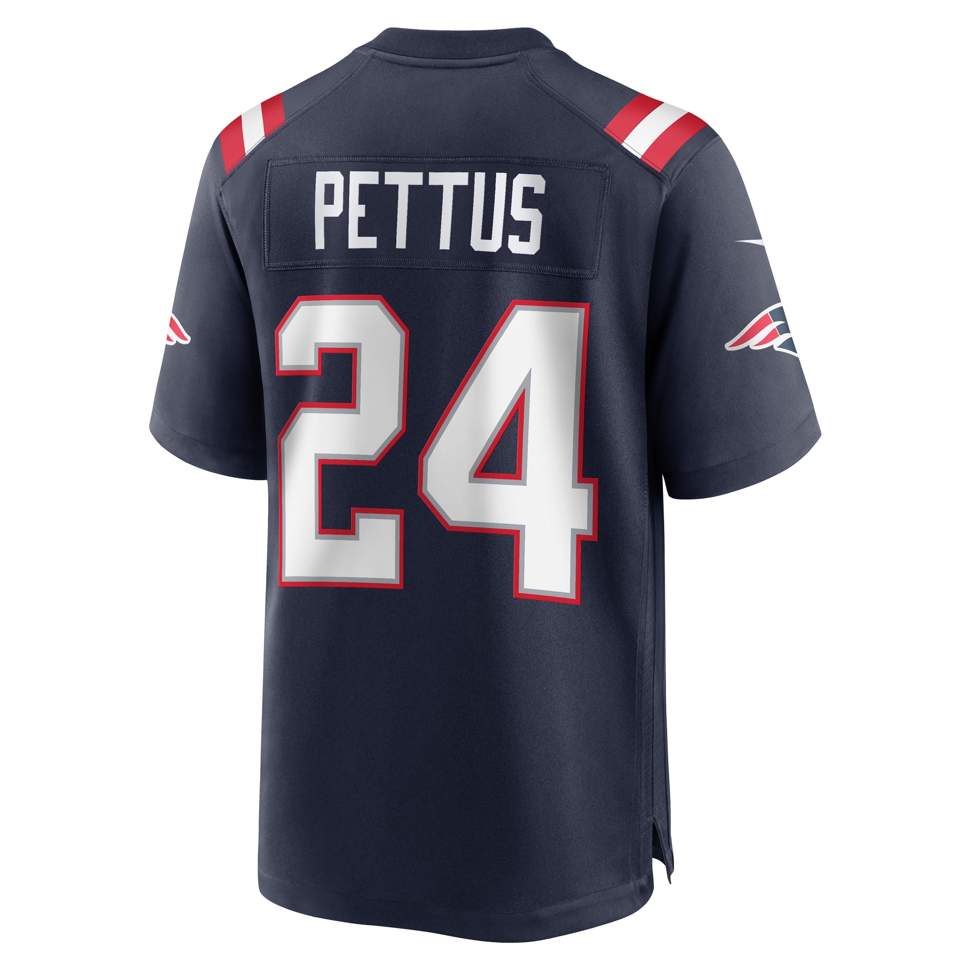 Dell Pettus New England Patriots Nike Game Jersey – Navy Clowdercats