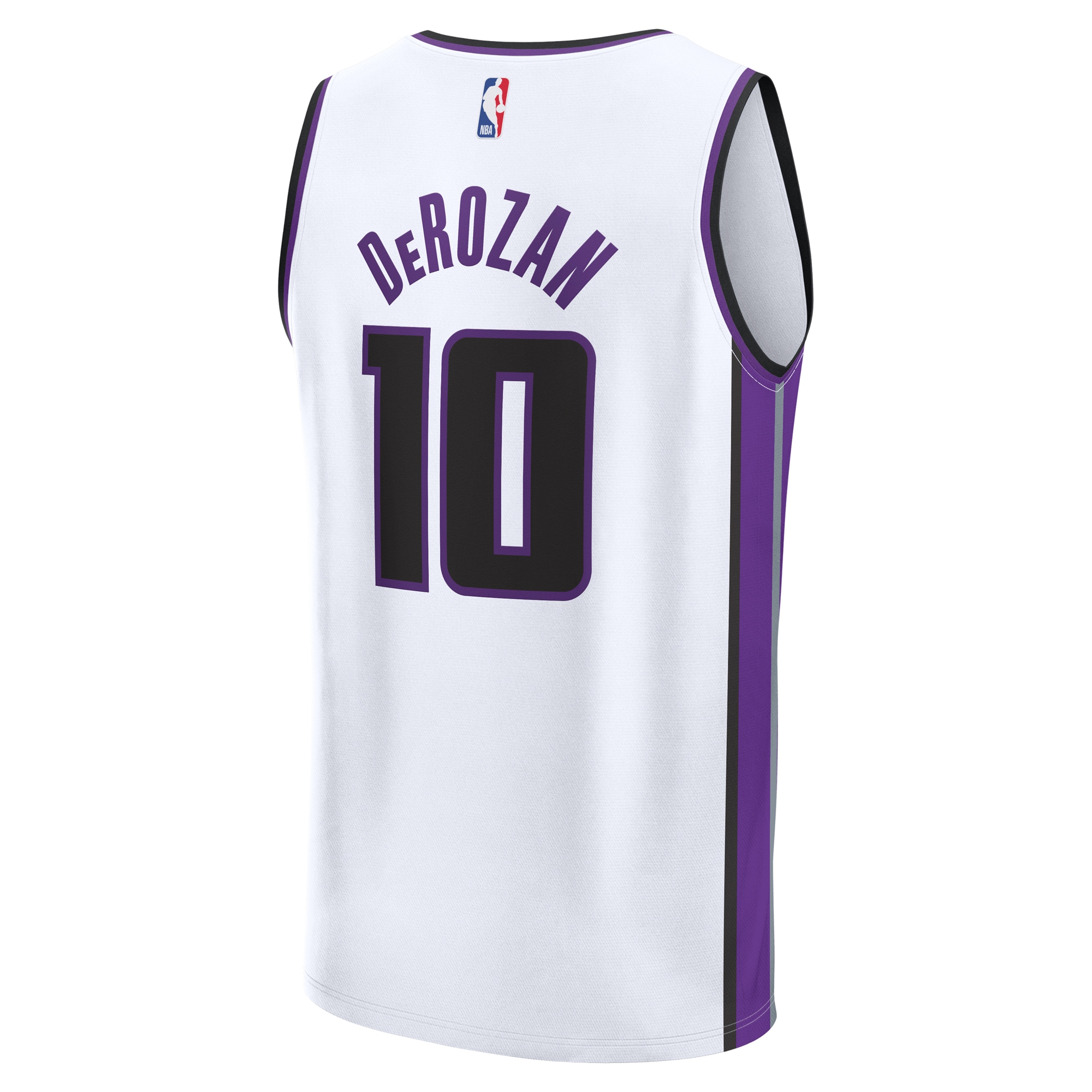 DeMar DeRozan Sacramento Kings Fanatics Youth Fast Break Replica Player Jersey – Association Edition – White Clowdercats
