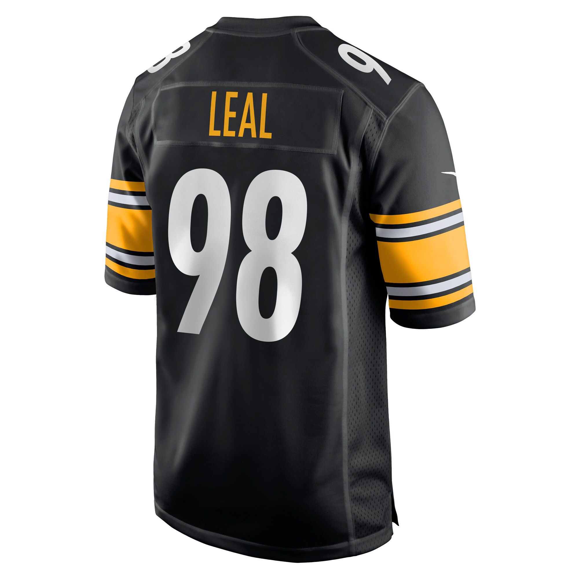 DeMarvin Leal Pittsburgh Steelers Nike Game Player Jersey – Black Clowdercats