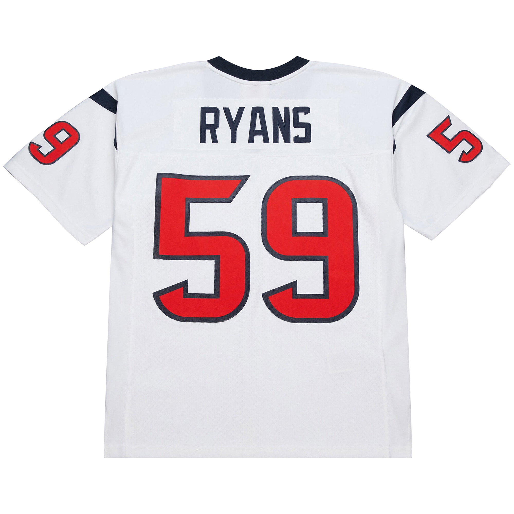 DeMeco Ryans Houston Texans Mitchell & Ness 2006 Legacy Replica Jersey – White Clowdercats