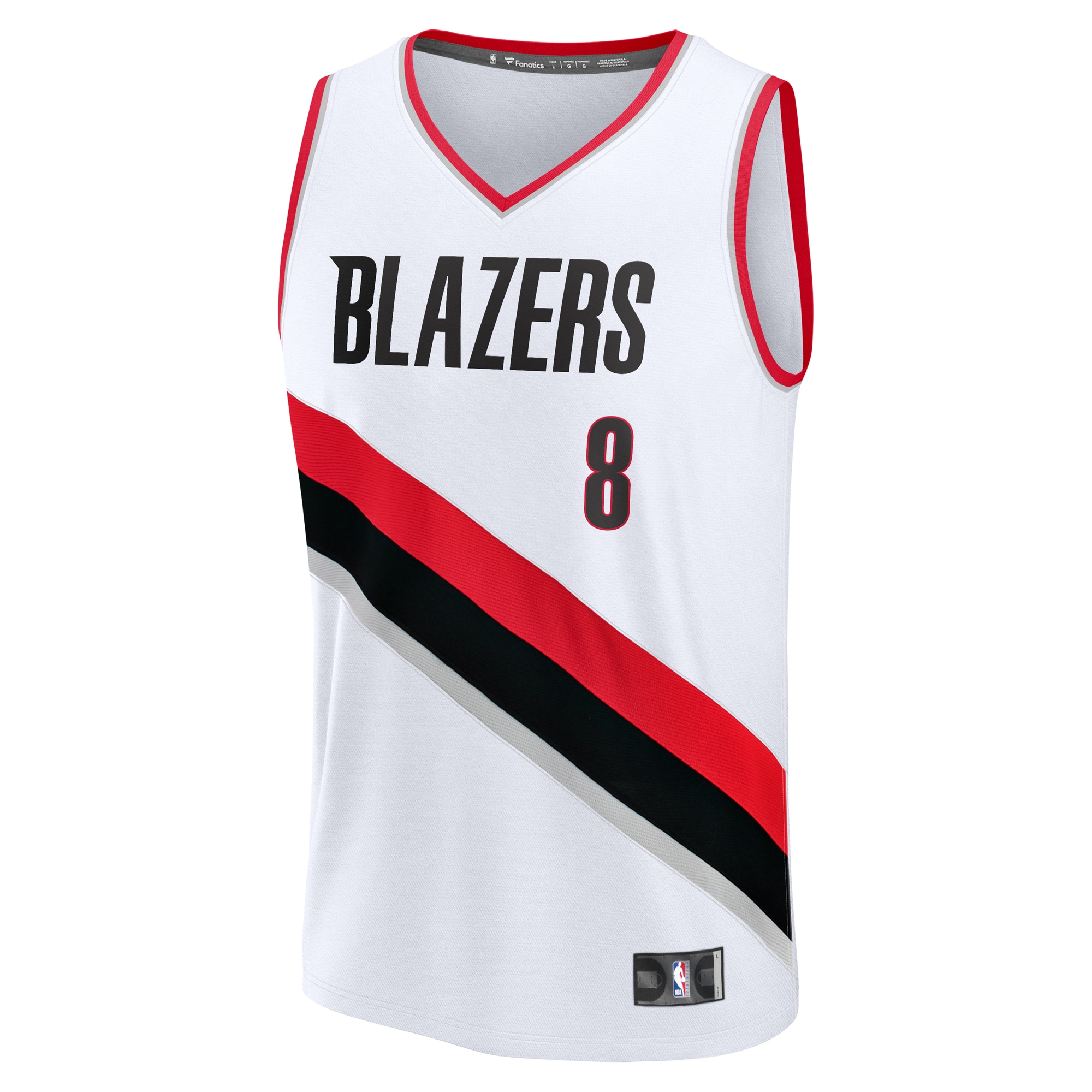 Deni Avdija Portland Trail Blazers Fanatics Youth Fast Break Replica Player Jersey – Association – White Edition Clowdercats