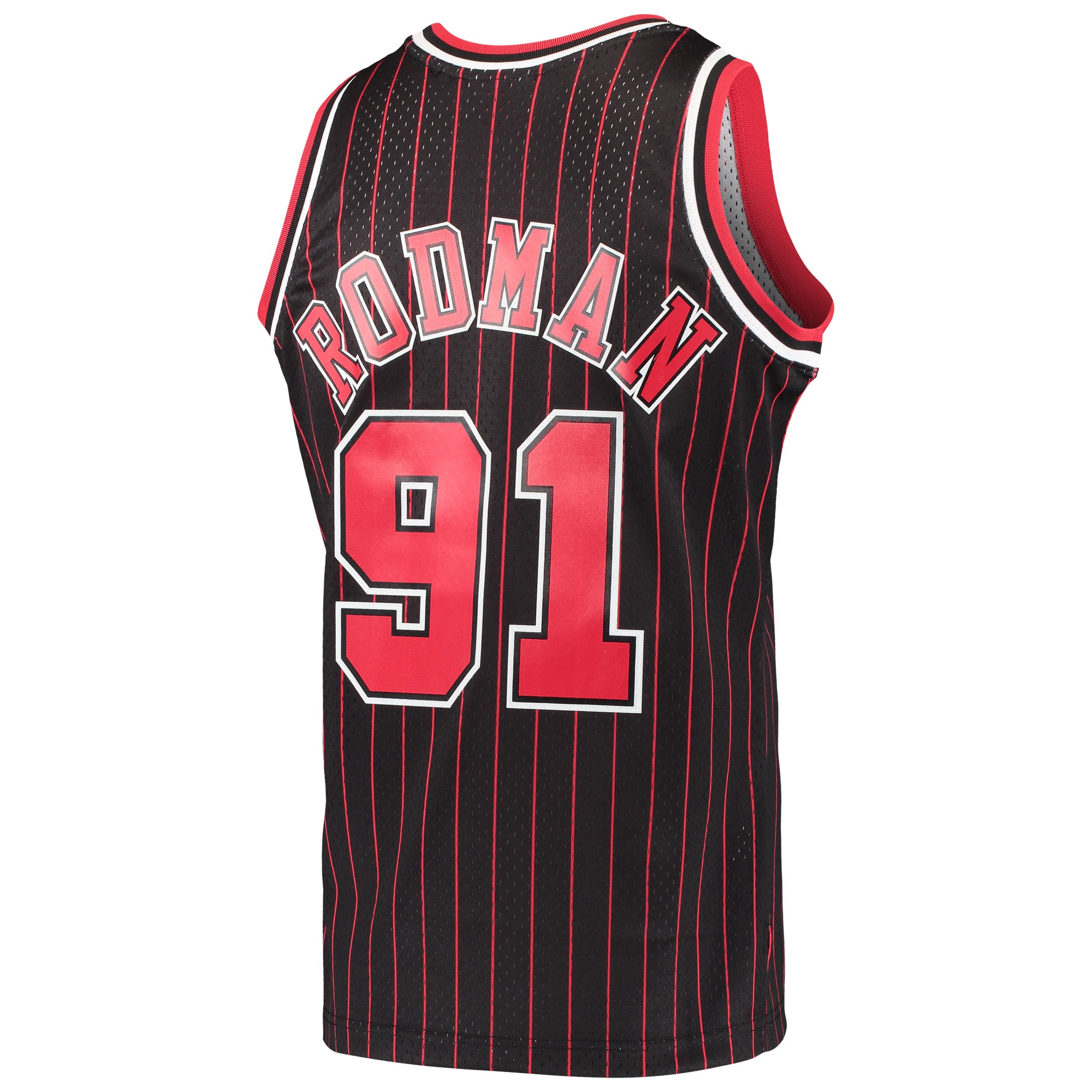 Dennis Rodman Chicago Bulls Mitchell & Ness Hardwood Classics Swingman Jersey – Black Clowdercats