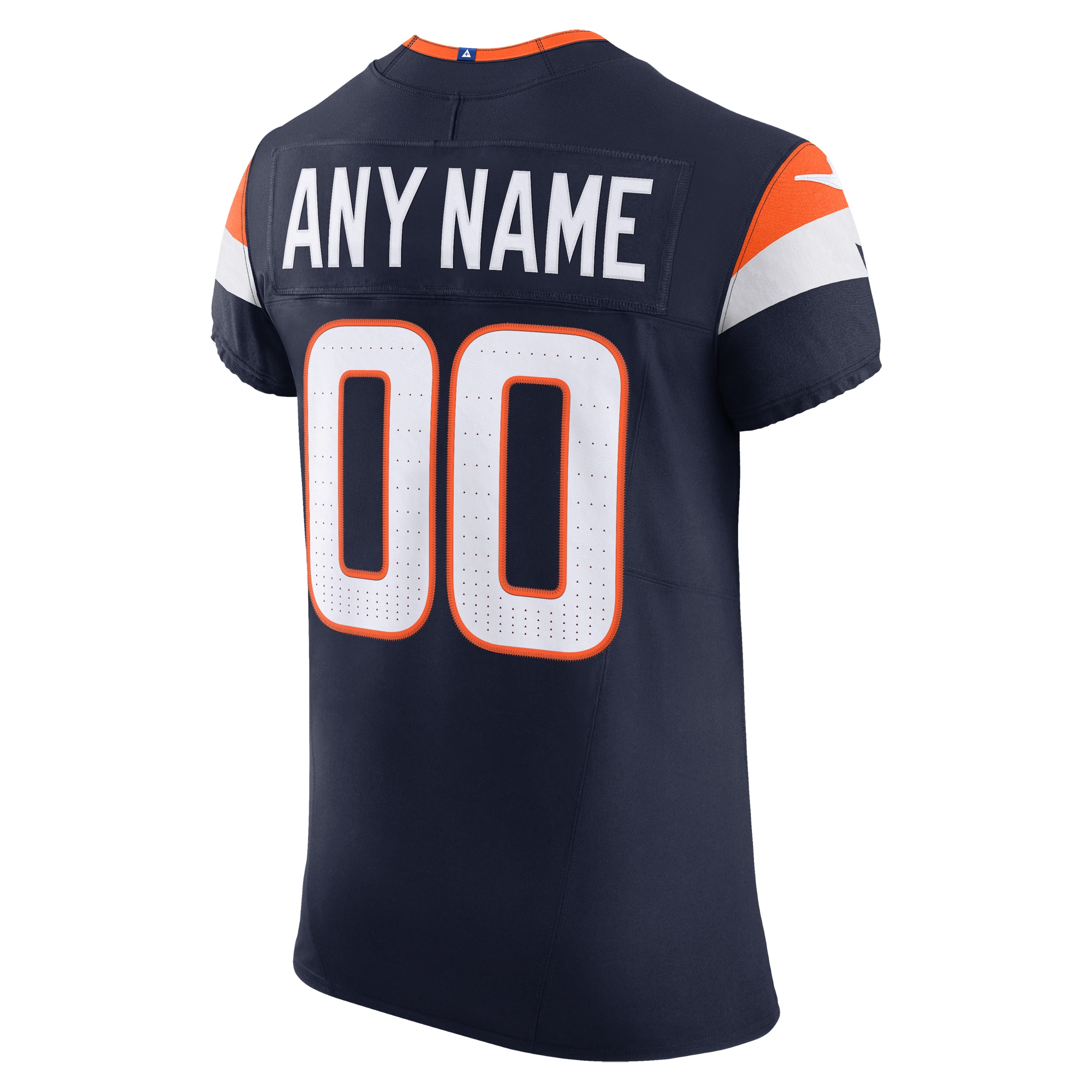 Denver Broncos Nike Alternate Vapor F.U.S.E. Elite Custom Jersey – Navy Clowdercats