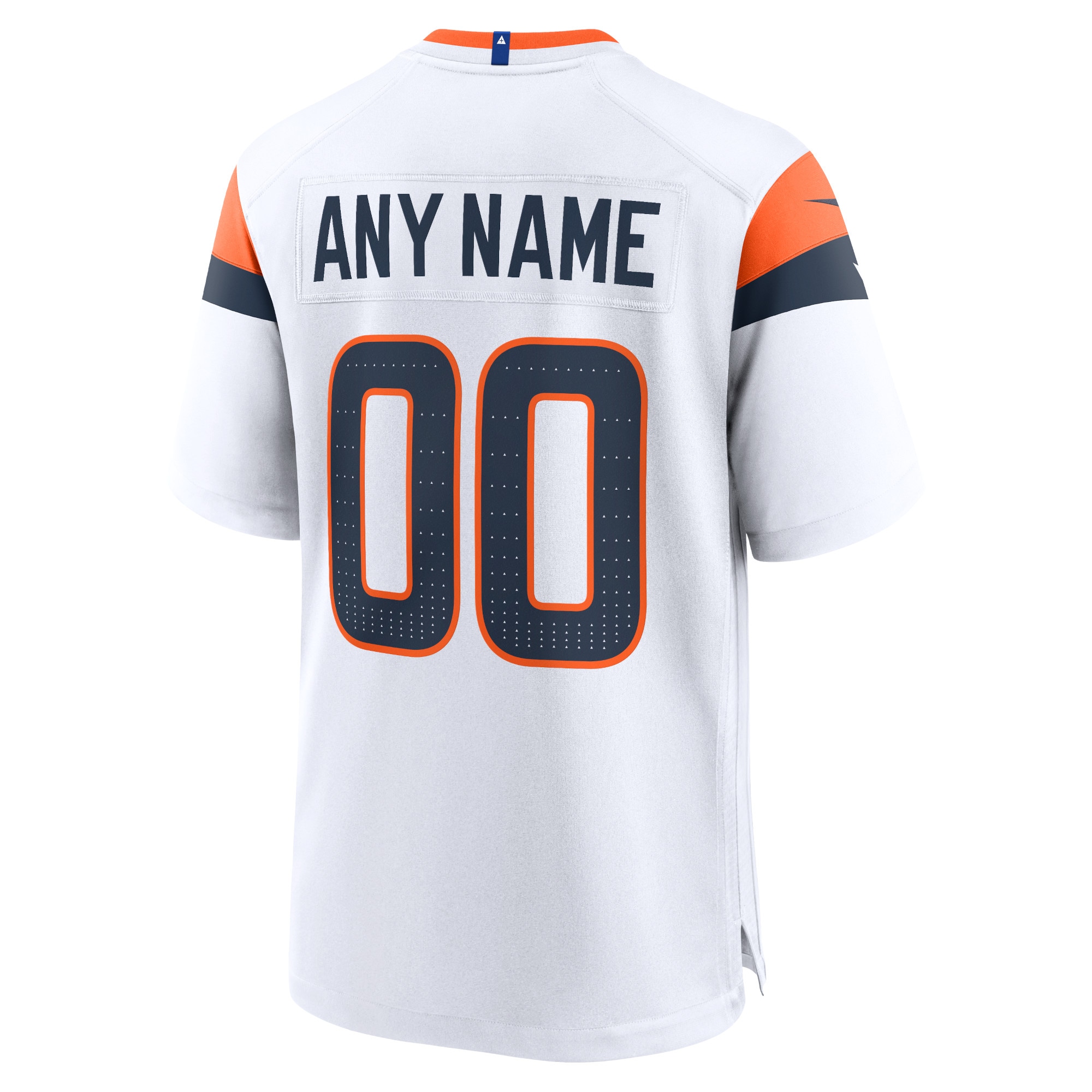 Denver Broncos Nike Mile High Collection Custom Game Jersey – White Clowdercats