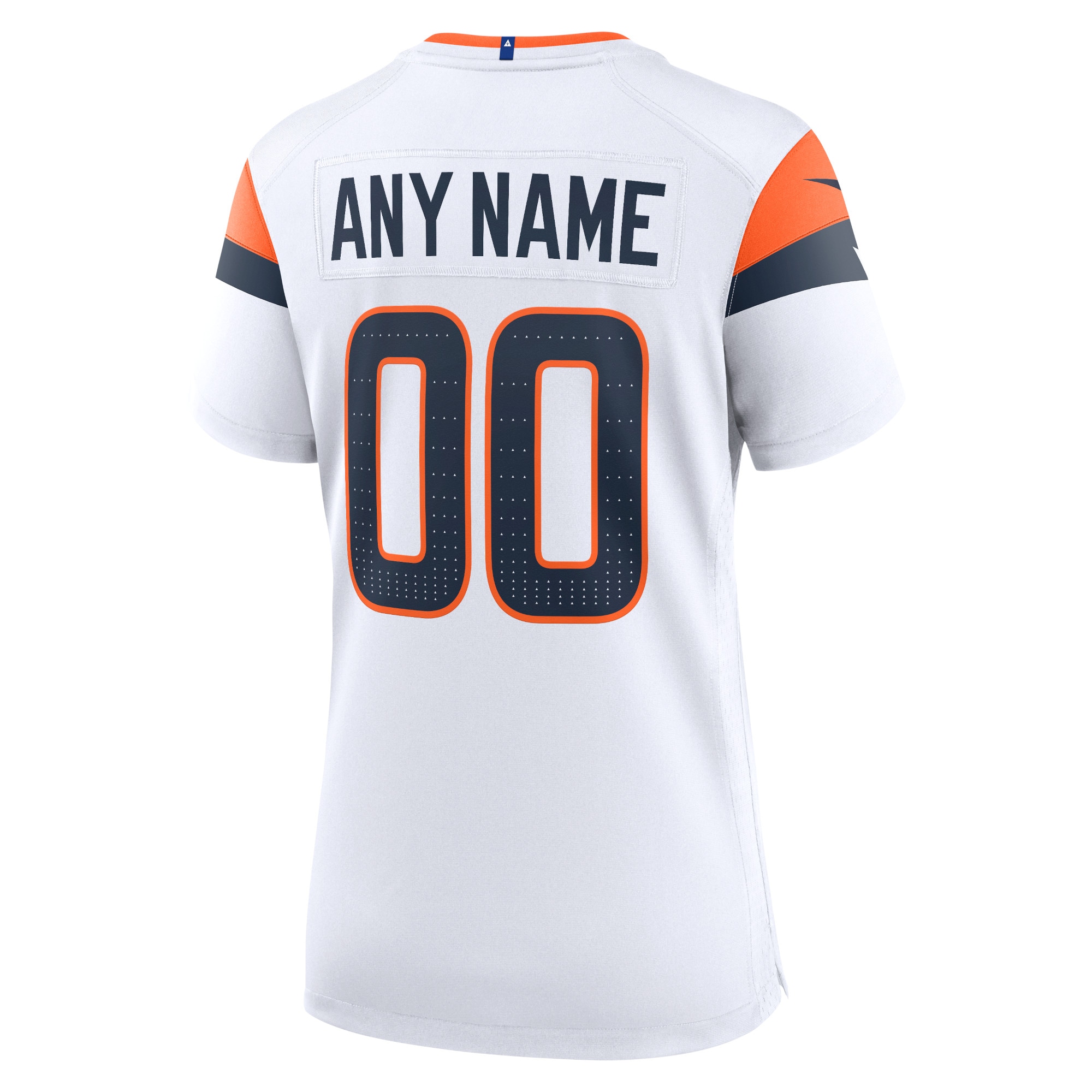 Denver Broncos Nike Women’s Mile High Collection Custom Game Jersey – White Clowdercats
