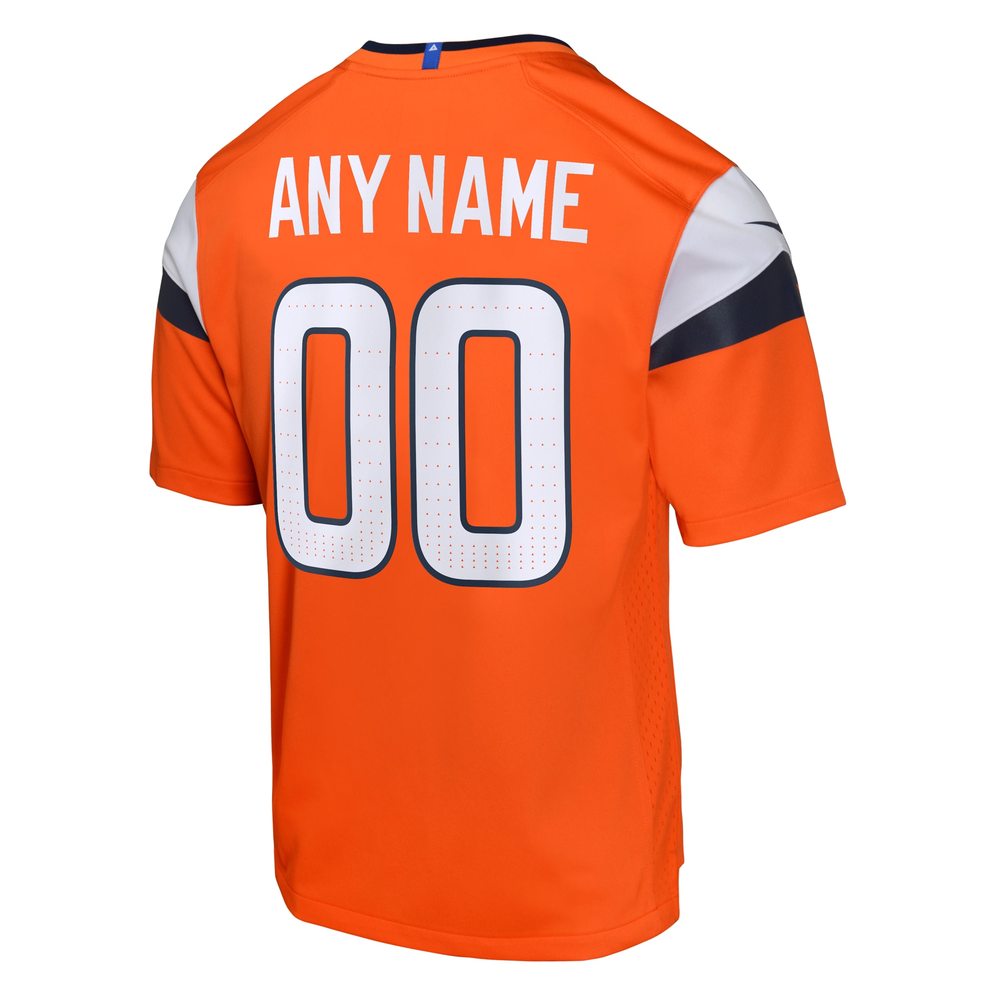 Denver Broncos Nike Youth Mile High Collection Custom Game Jersey – Orange Clowdercats