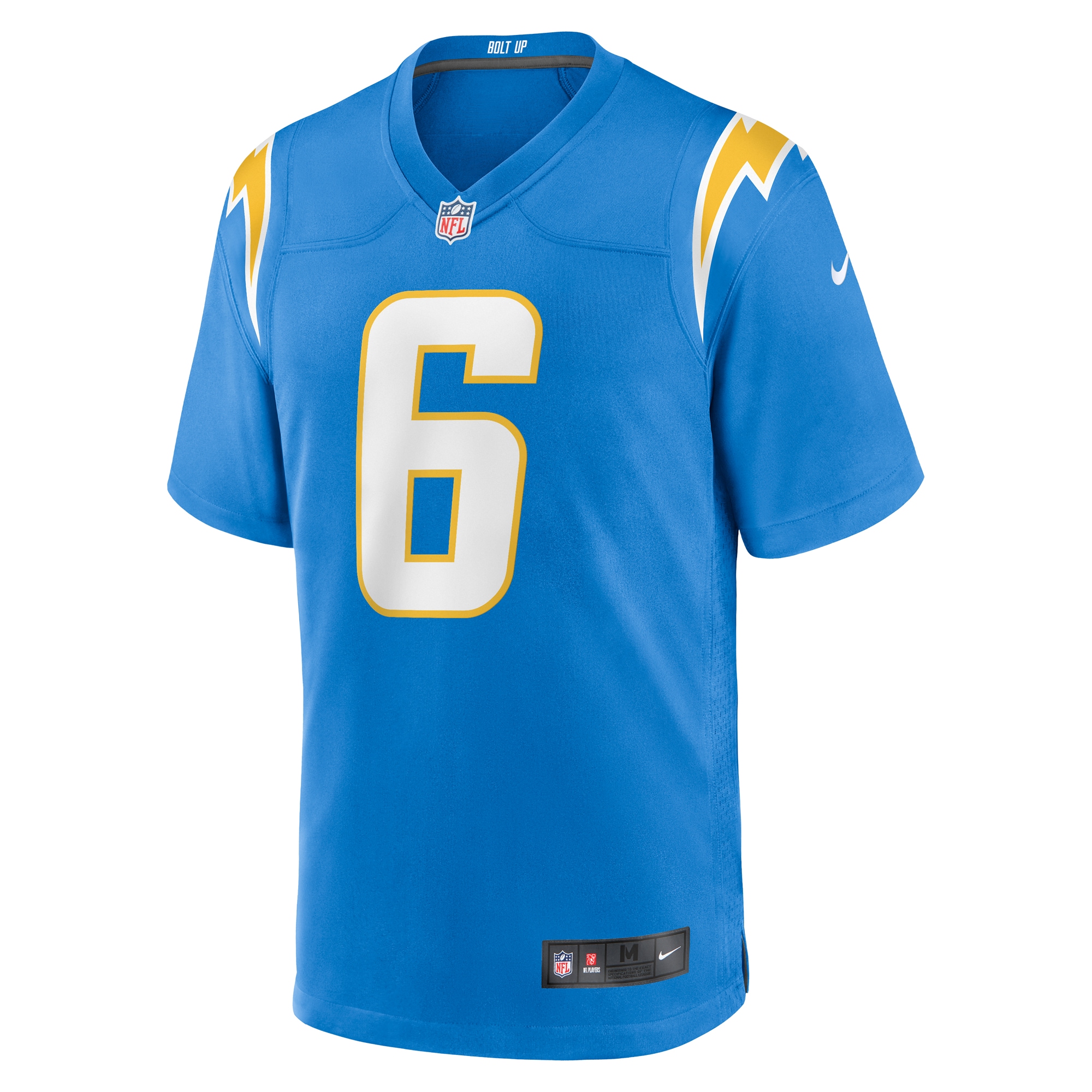 Denzel Perryman Los Angeles Chargers Nike Team Game Jersey – Powder Blue Clowdercats