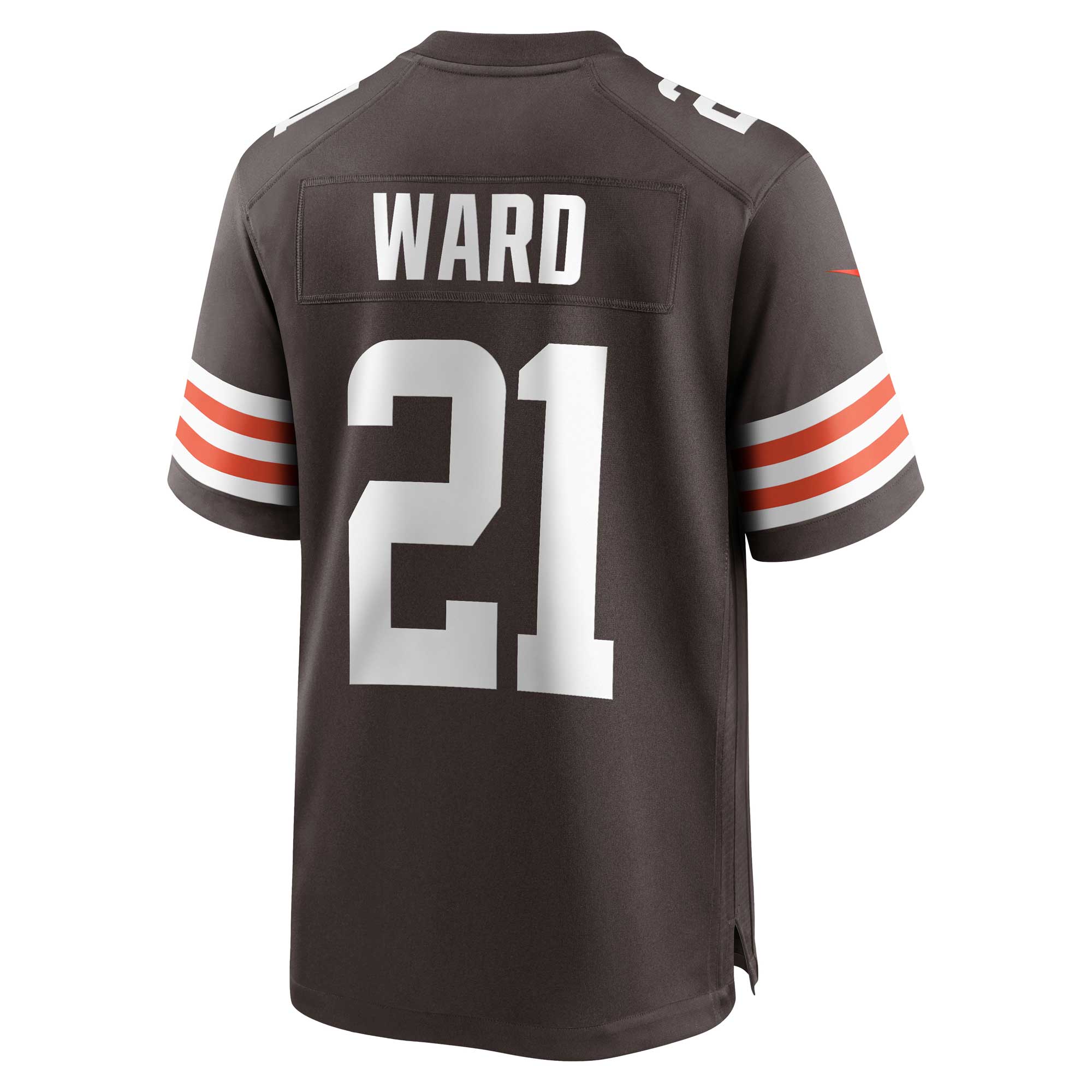 Denzel Ward Cleveland Browns Nike Game Jersey – Brown Clowdercats