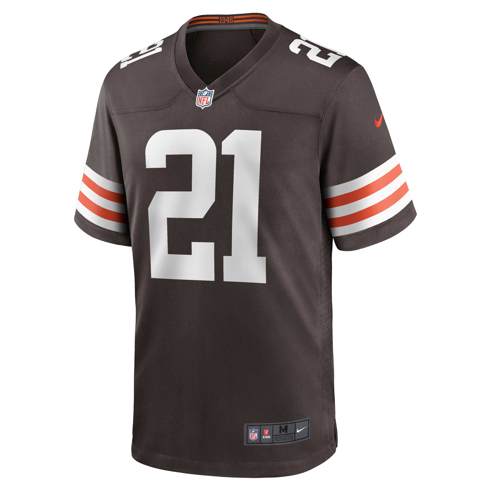 Denzel Ward Cleveland Browns Nike Game Jersey – Brown Clowdercats