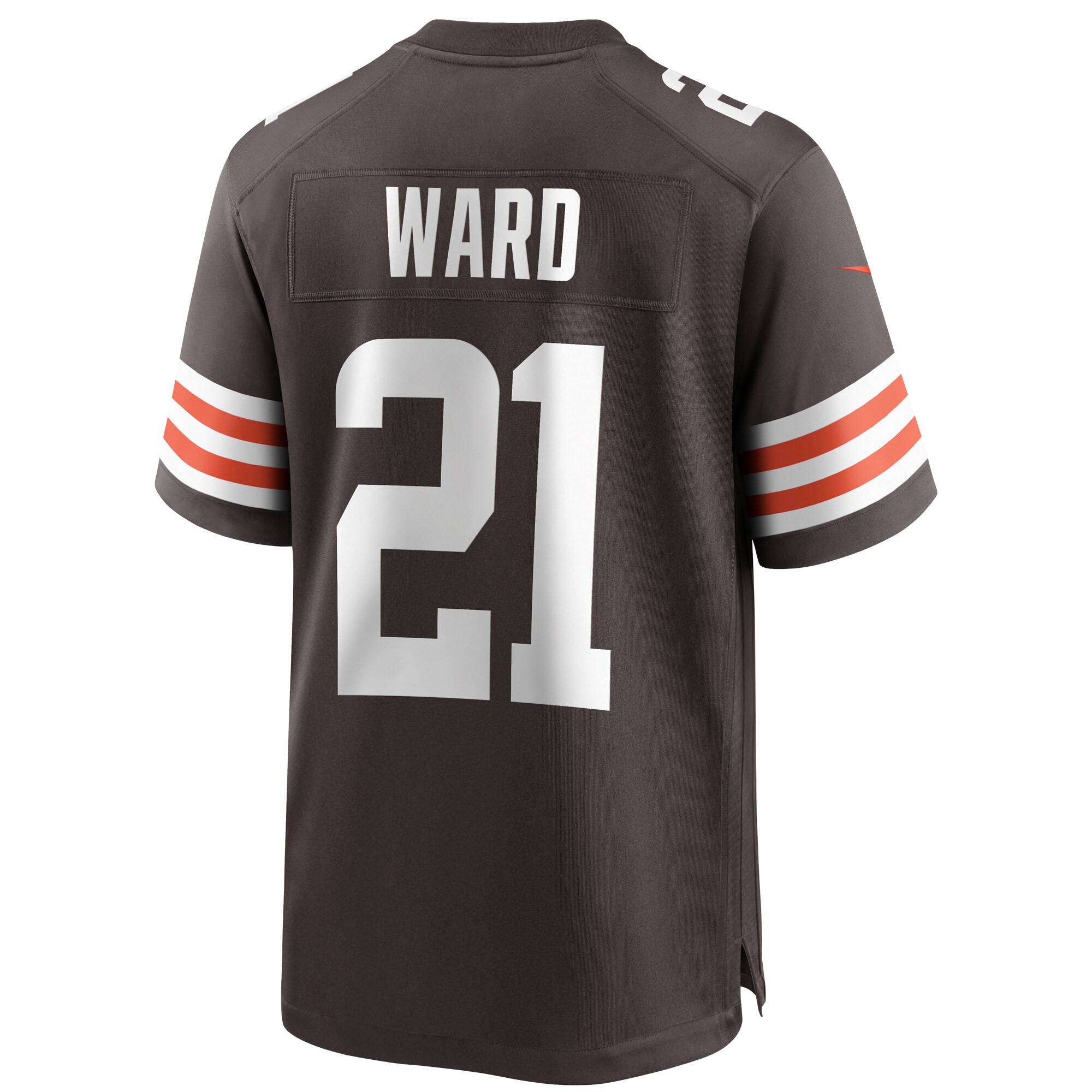 Denzel Ward Cleveland Browns Nike Player Game Jersey – Brown Clowdercats