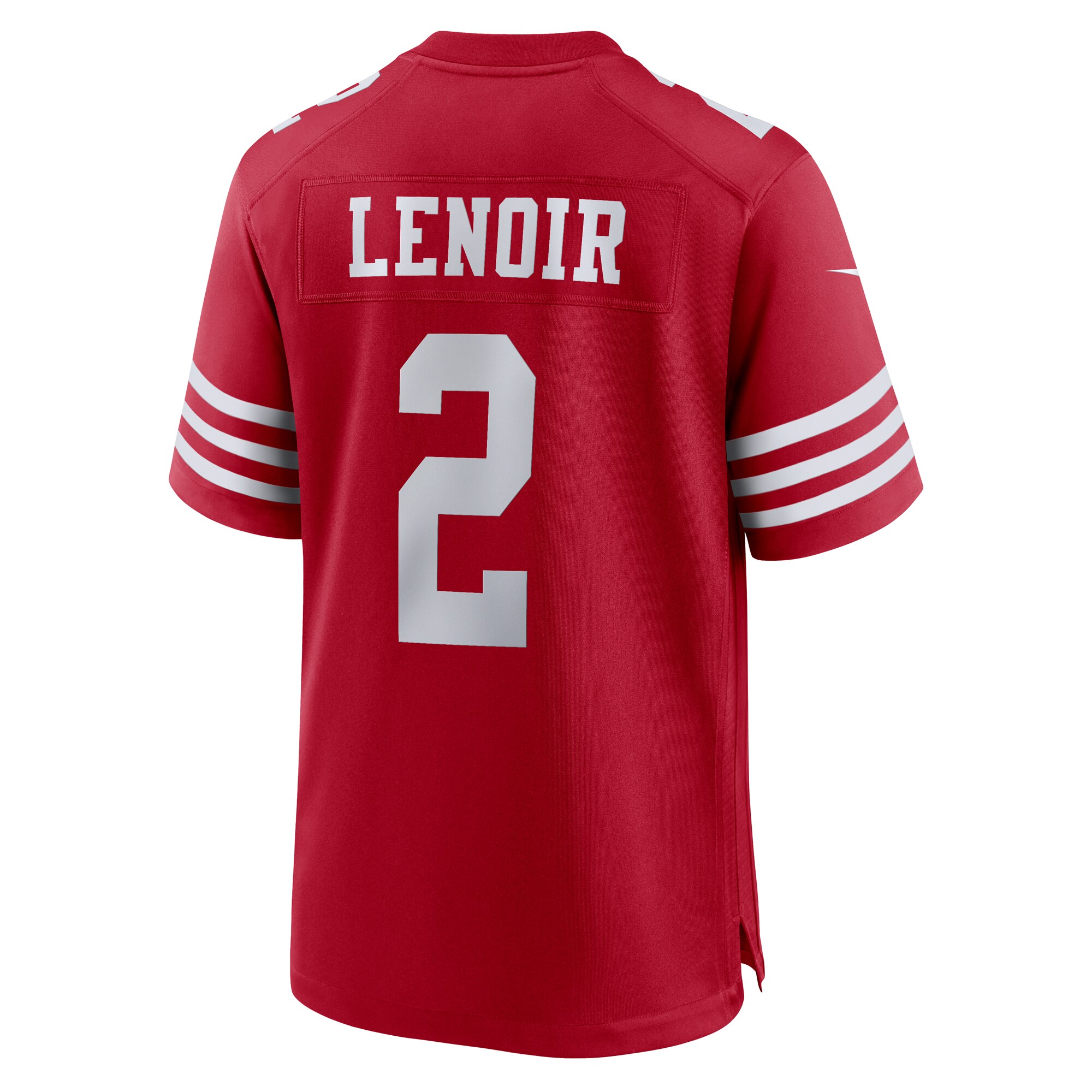 Deommodore Lenoir San Francisco 49ers Nike Game Jersey – Scarlet Clowdercats