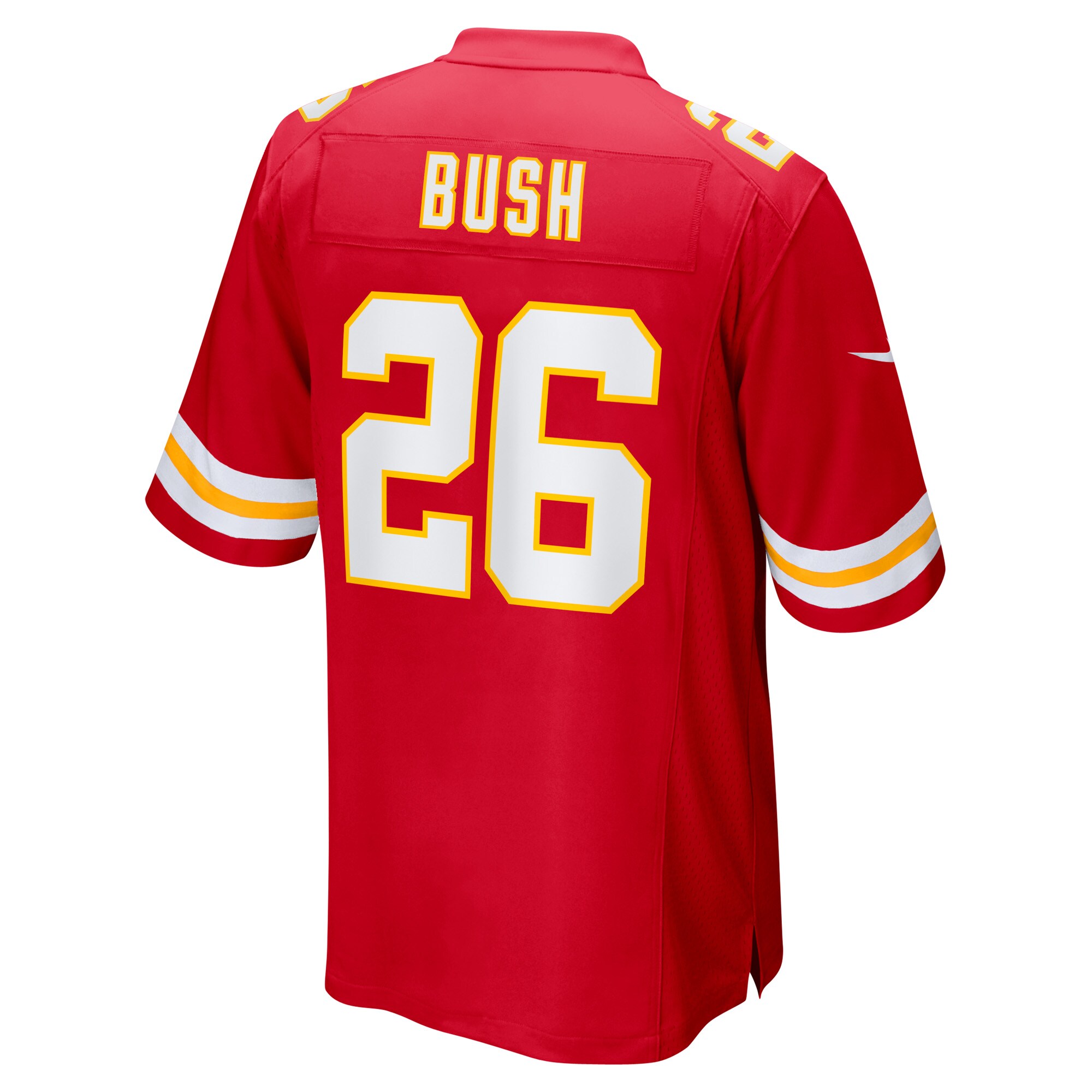 Deon Bush Kansas City Chiefs Nike Game Player Jersey – Red Clowdercats