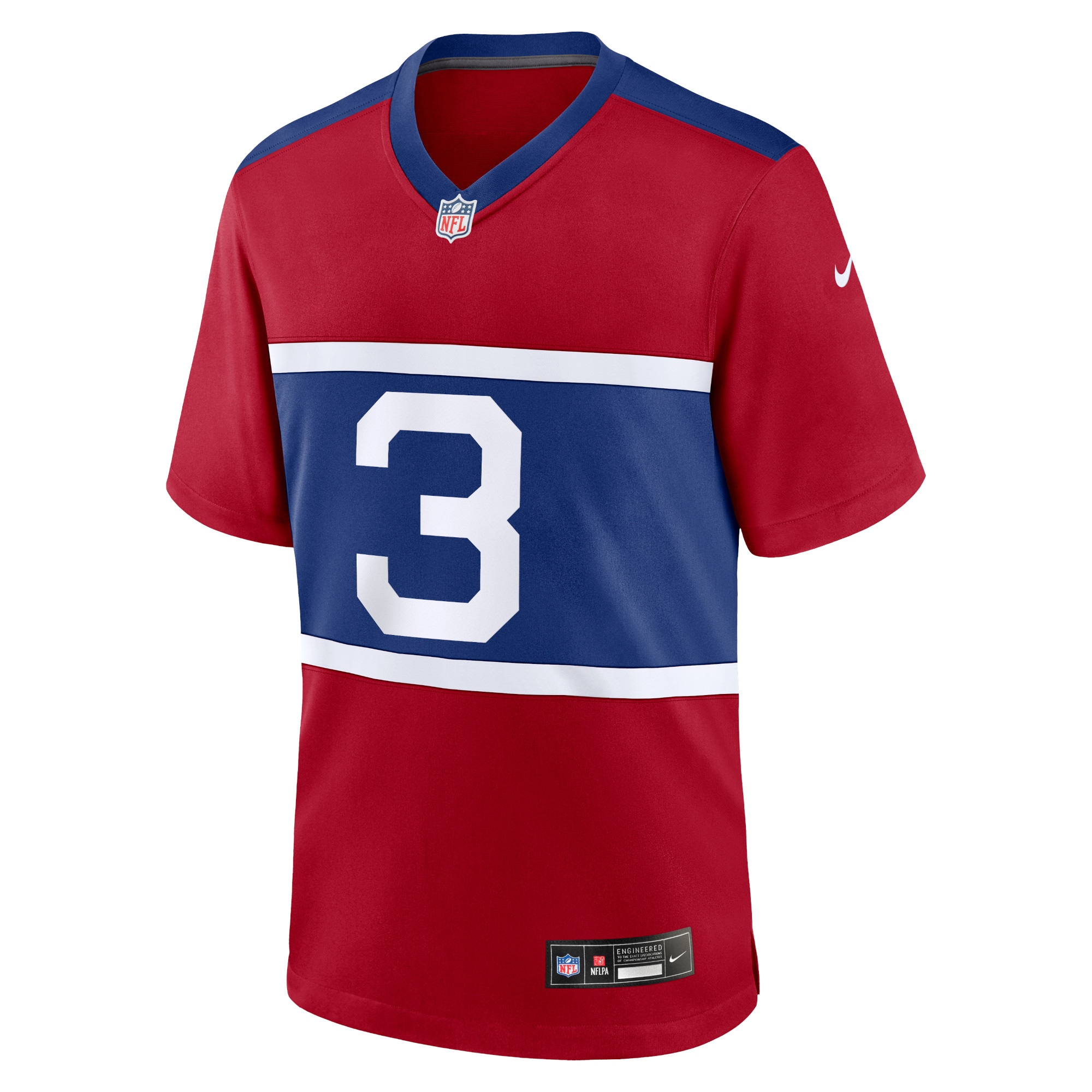 Deonte Banks New York Giants Nike Alternate Player Game Jersey – Century Red Clowdercats
