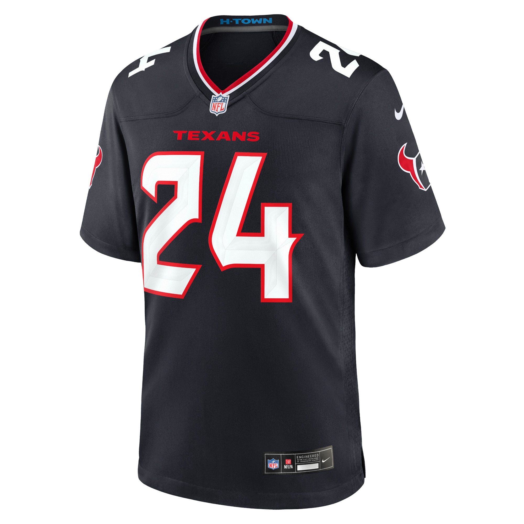 Derek Stingley Jr. Houston Texans Nike Game Jersey – Navy Clowdercats