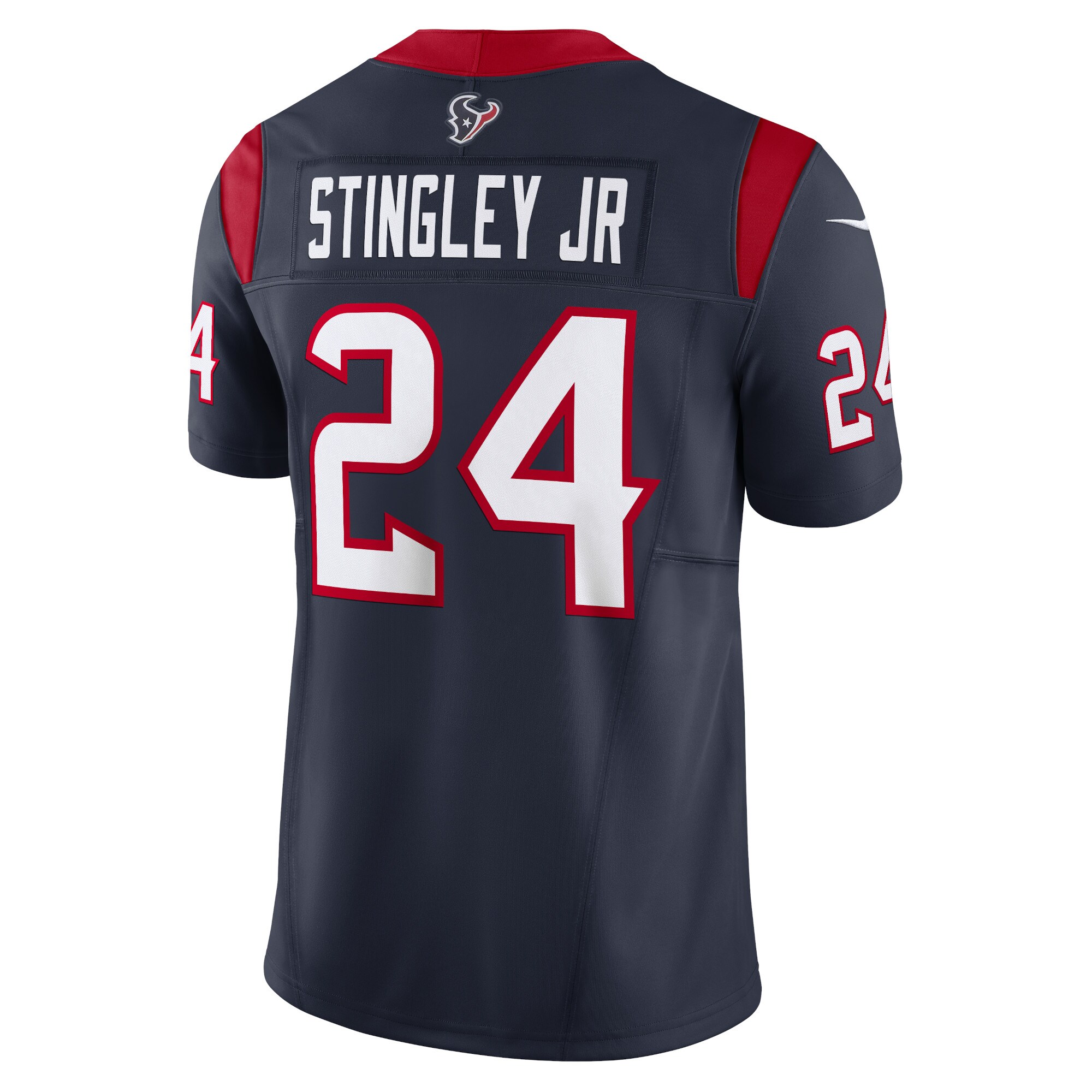 Derek Stingley Jr. Houston Texans Nike Vapor F.U.S.E. Limited Jersey – Navy Clowdercats