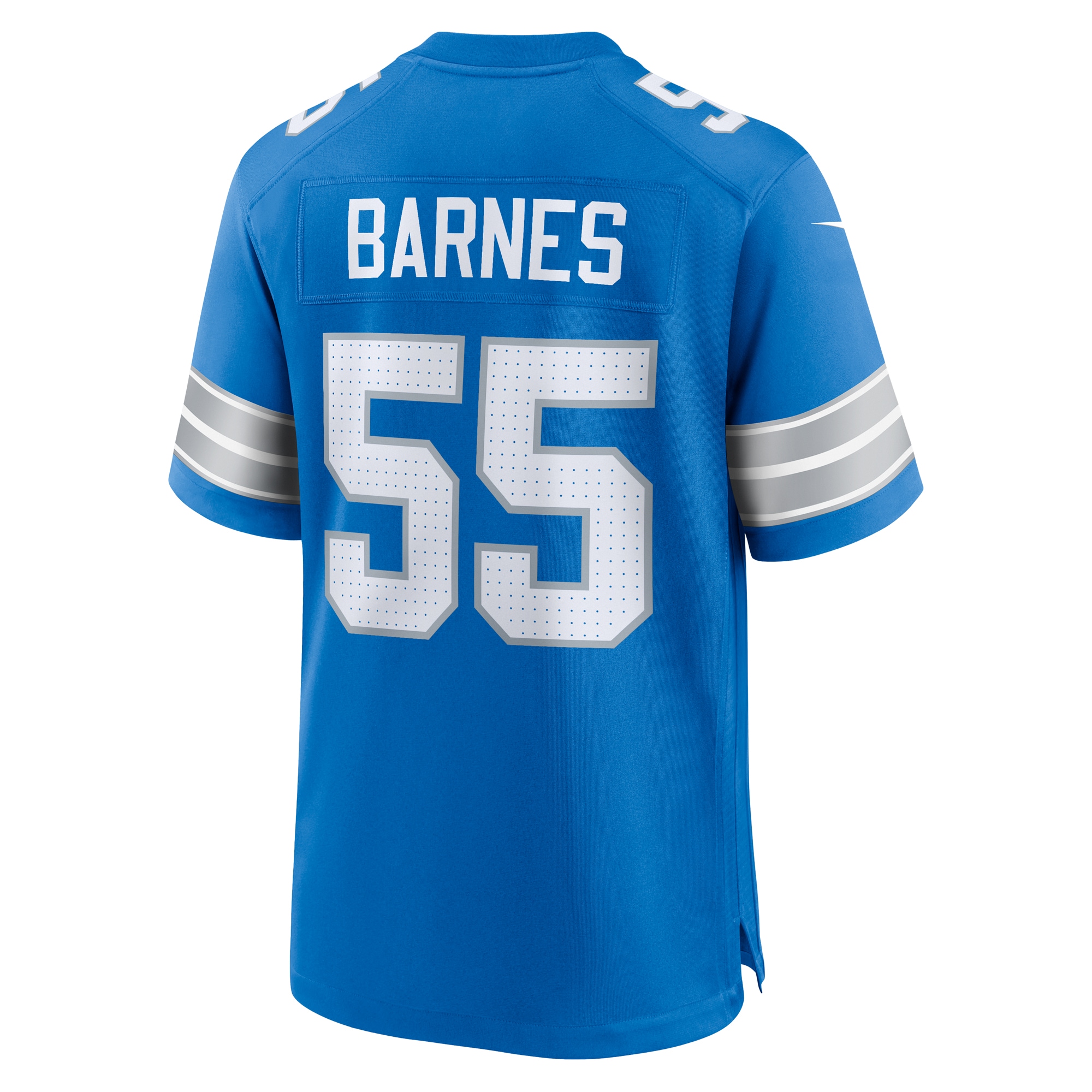 Derrick Barnes Detroit Lions Nike Team Game Jersey – Blue Clowdercats