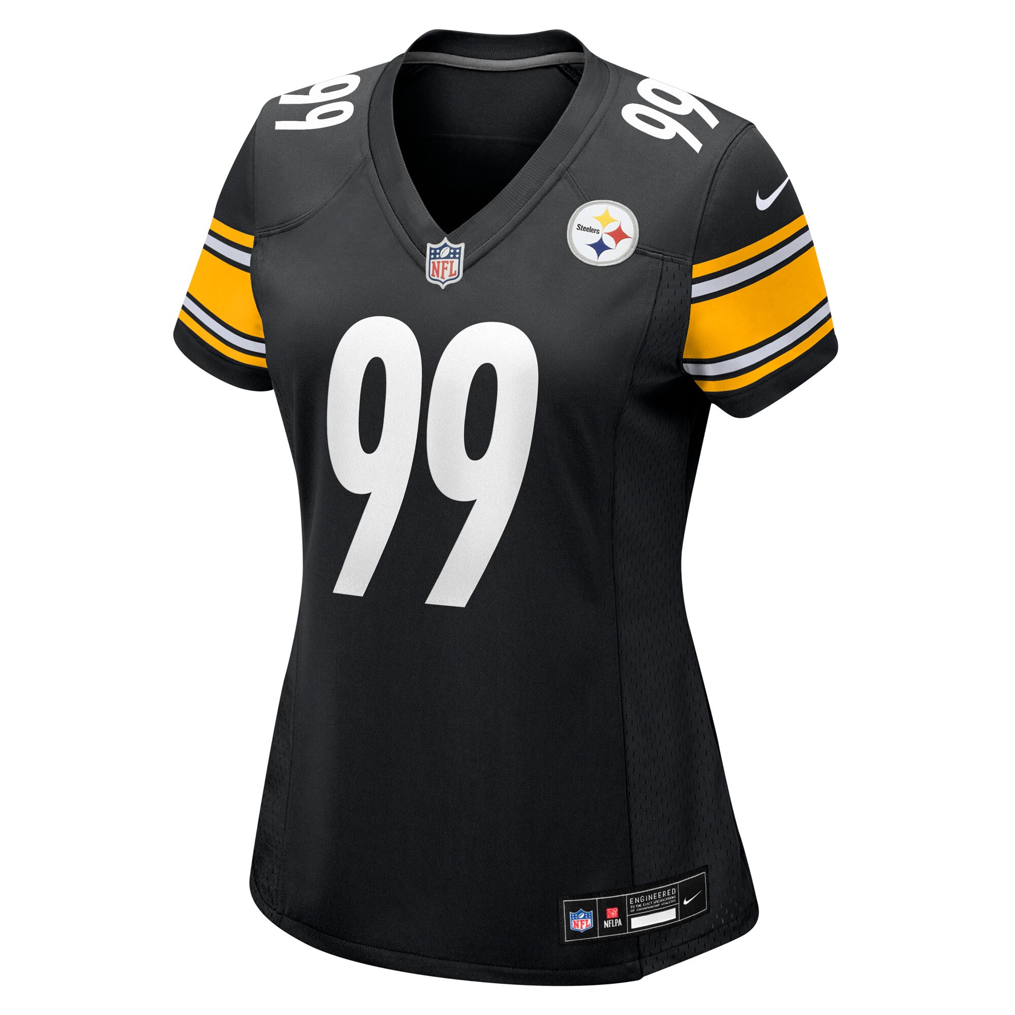 Derrick Harmon Pittsburgh Steelers Nike Women’s Team Game Jersey – Black Clowdercats