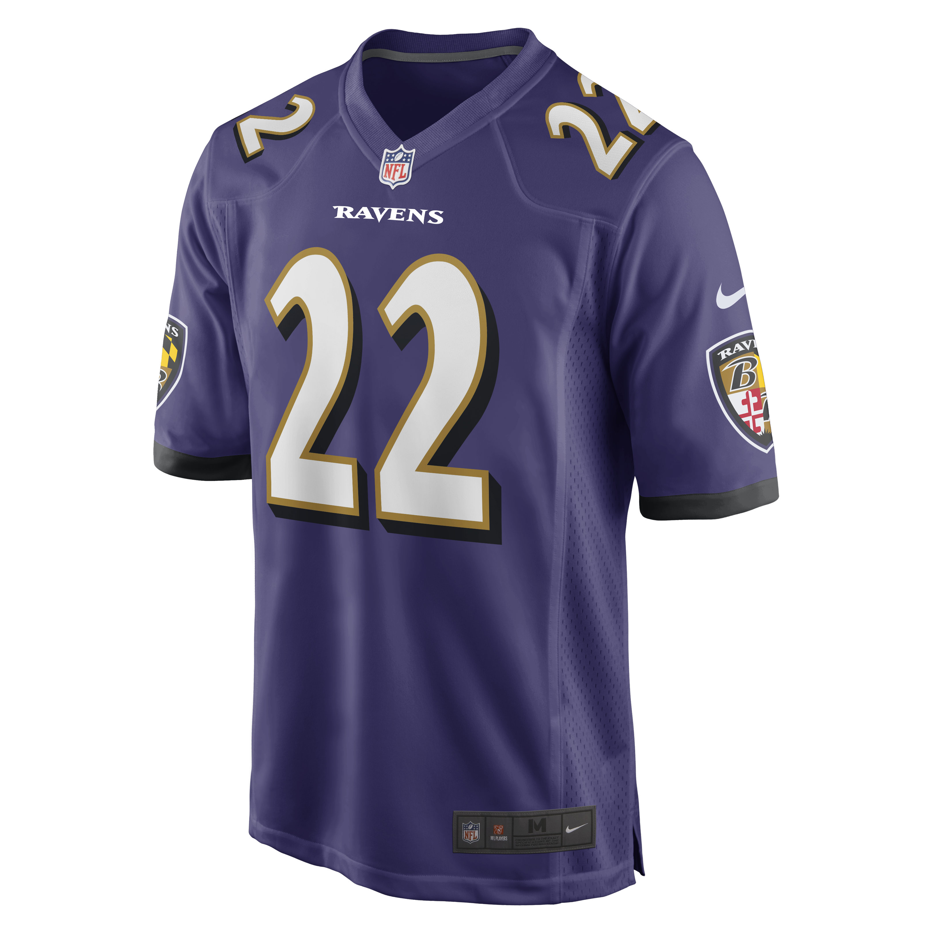 Derrick Henry Baltimore Ravens Nike Game Player Jersey – Purple Clowdercats