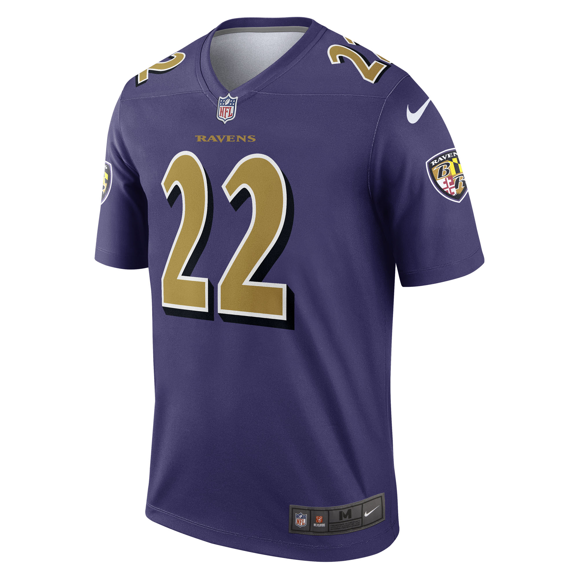 Derrick Henry Baltimore Ravens Nike Legend Player Performance Top – Purple Clowdercats