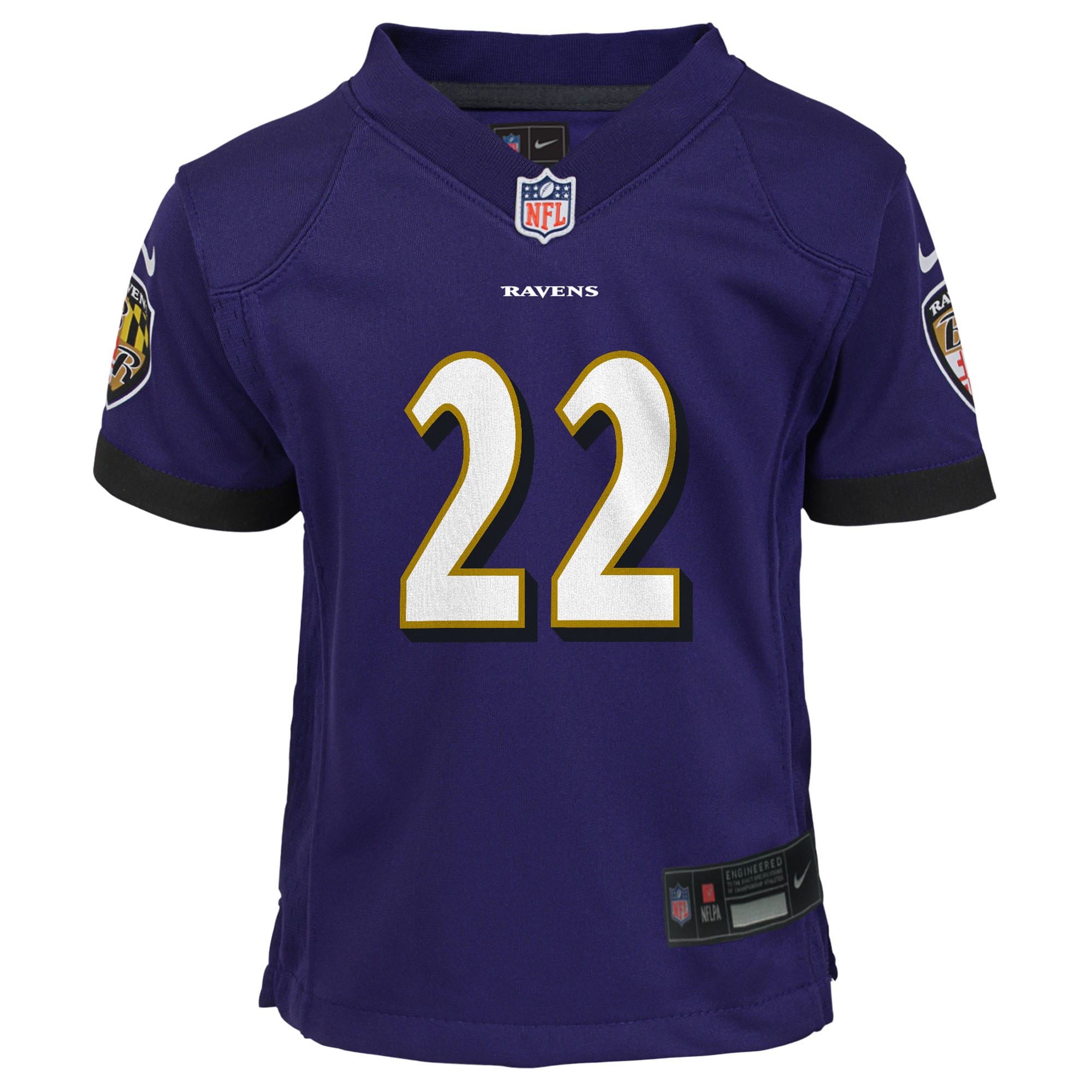 Derrick Henry Baltimore Ravens Nike Toddler Game Jersey – Purple Clowdercats