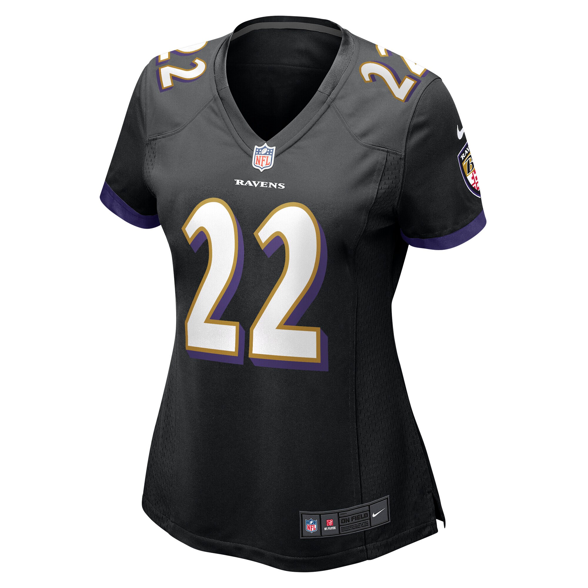 Derrick Henry Baltimore Ravens Nike Women’s Alternate Game Jersey – Black Clowdercats