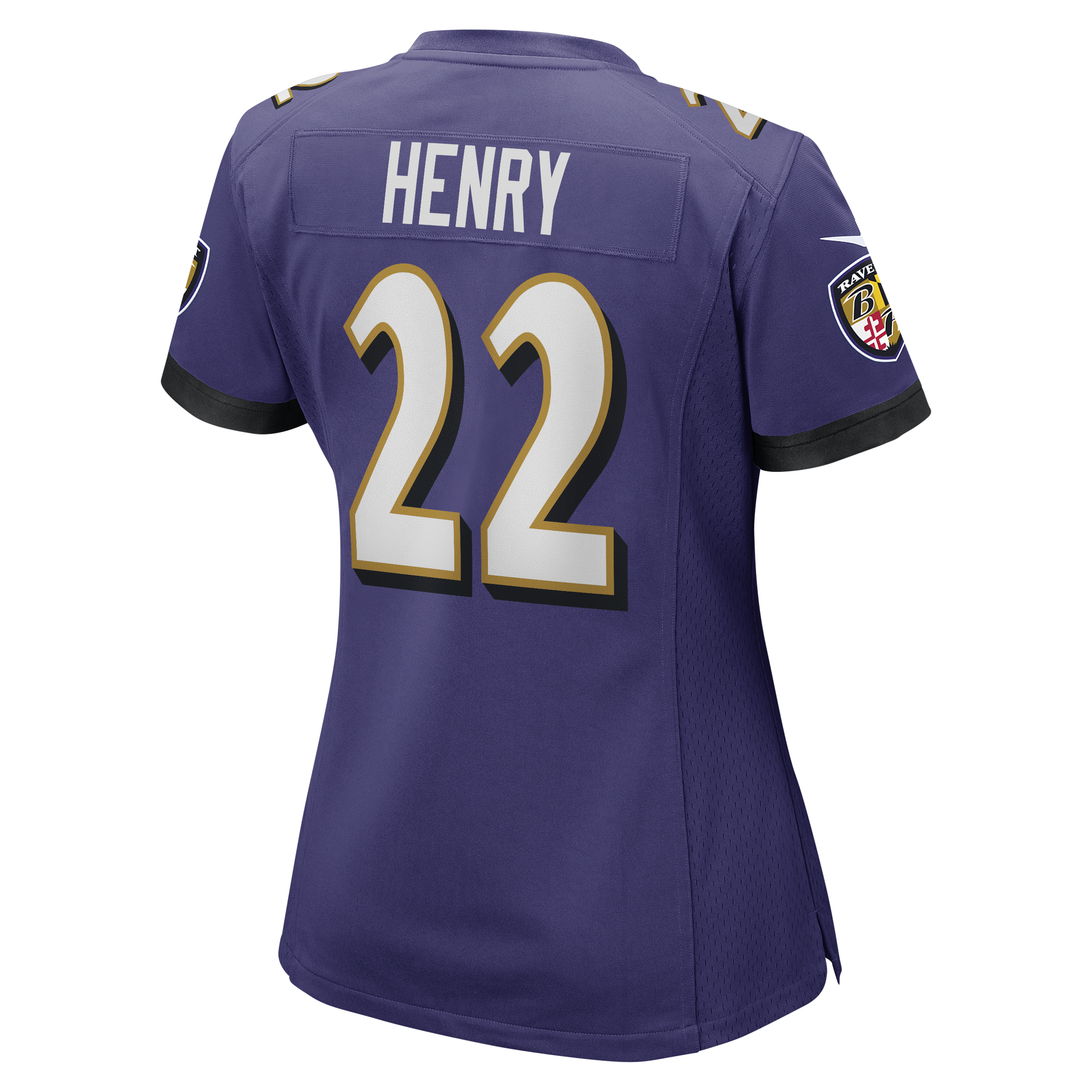 Derrick Henry Baltimore Ravens Nike Women’s Game Player Jersey – Purple Clowdercats