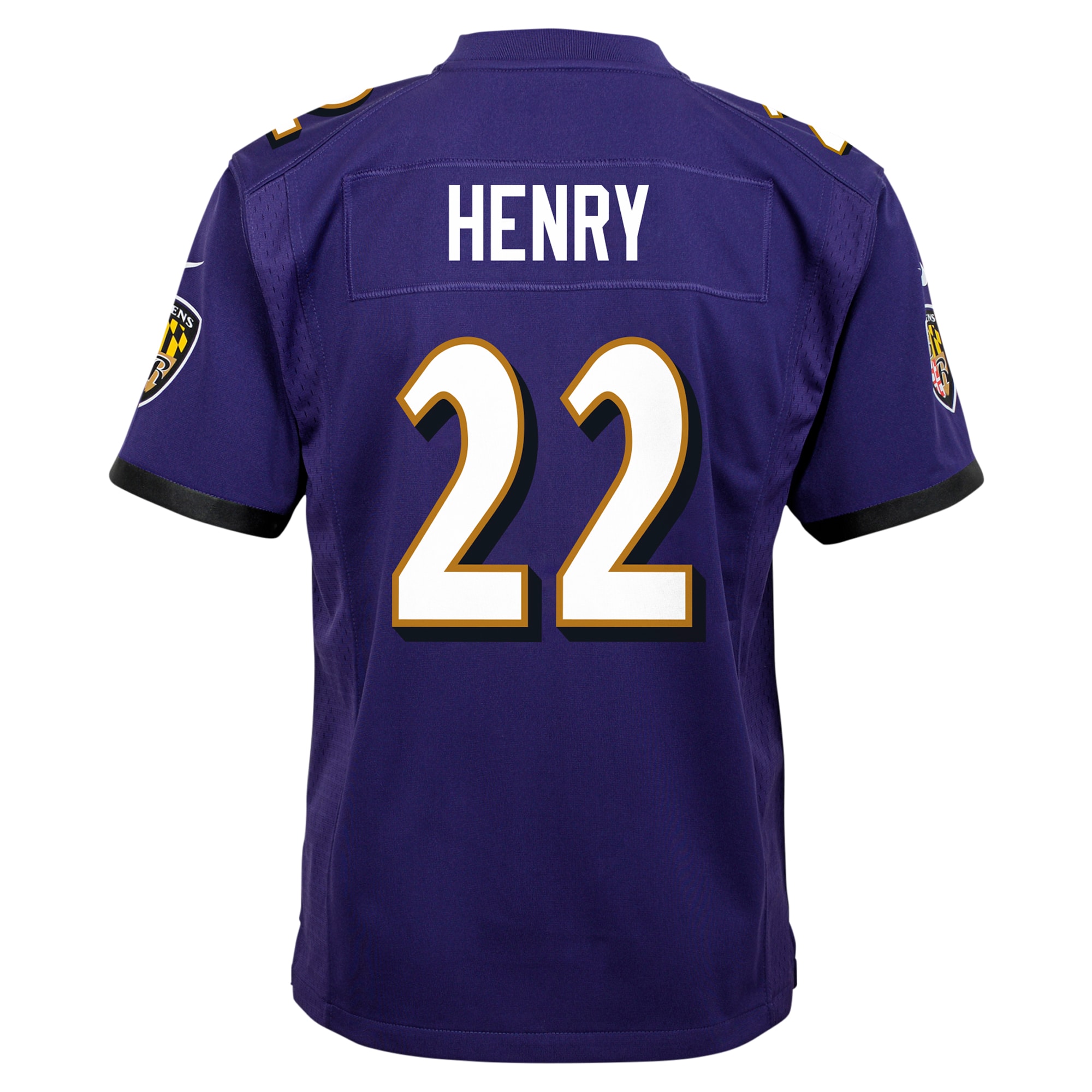 Derrick Henry Baltimore Ravens Nike Youth Game Jersey – Purple Clowdercats