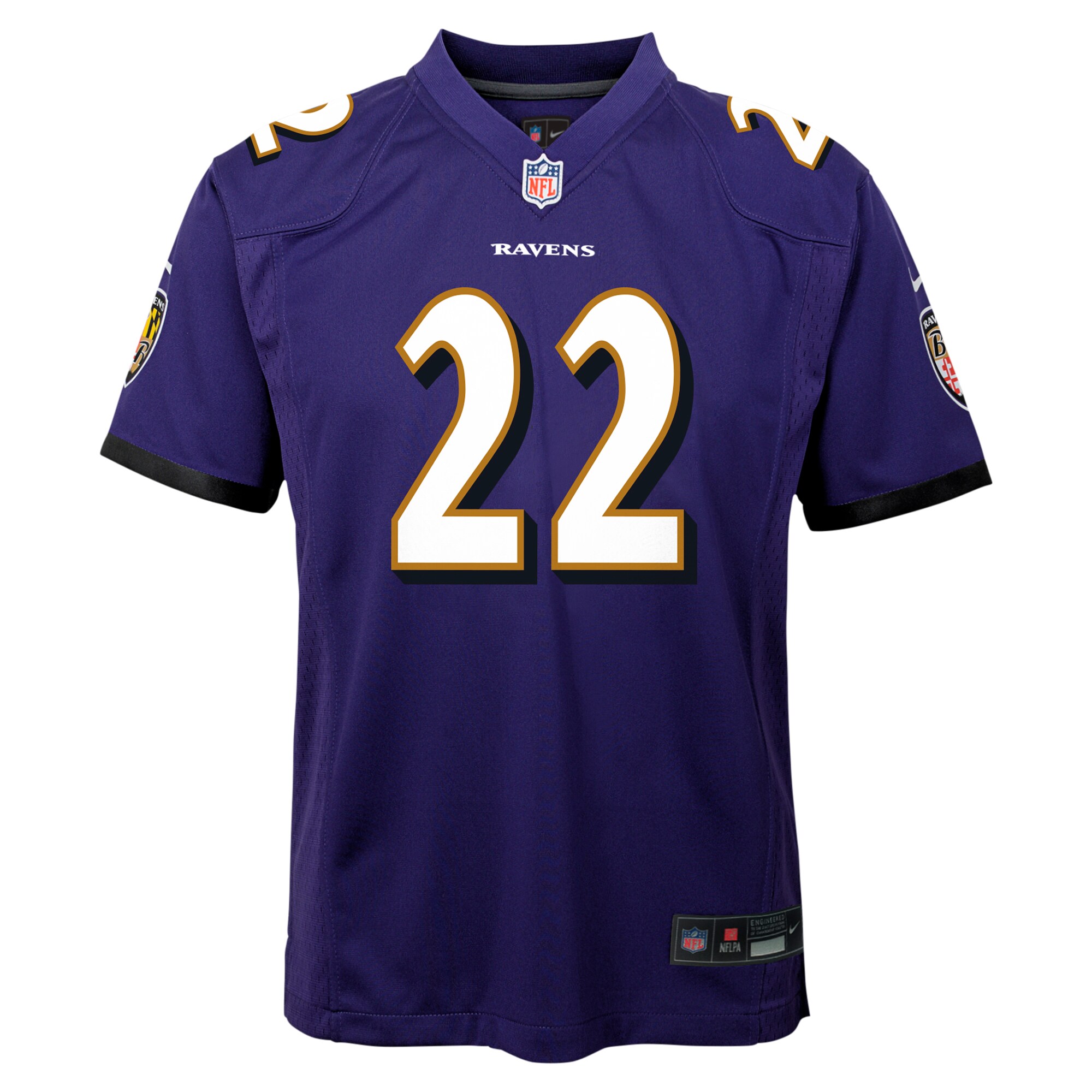 Derrick Henry Baltimore Ravens Nike Youth Game Jersey – Purple Clowdercats