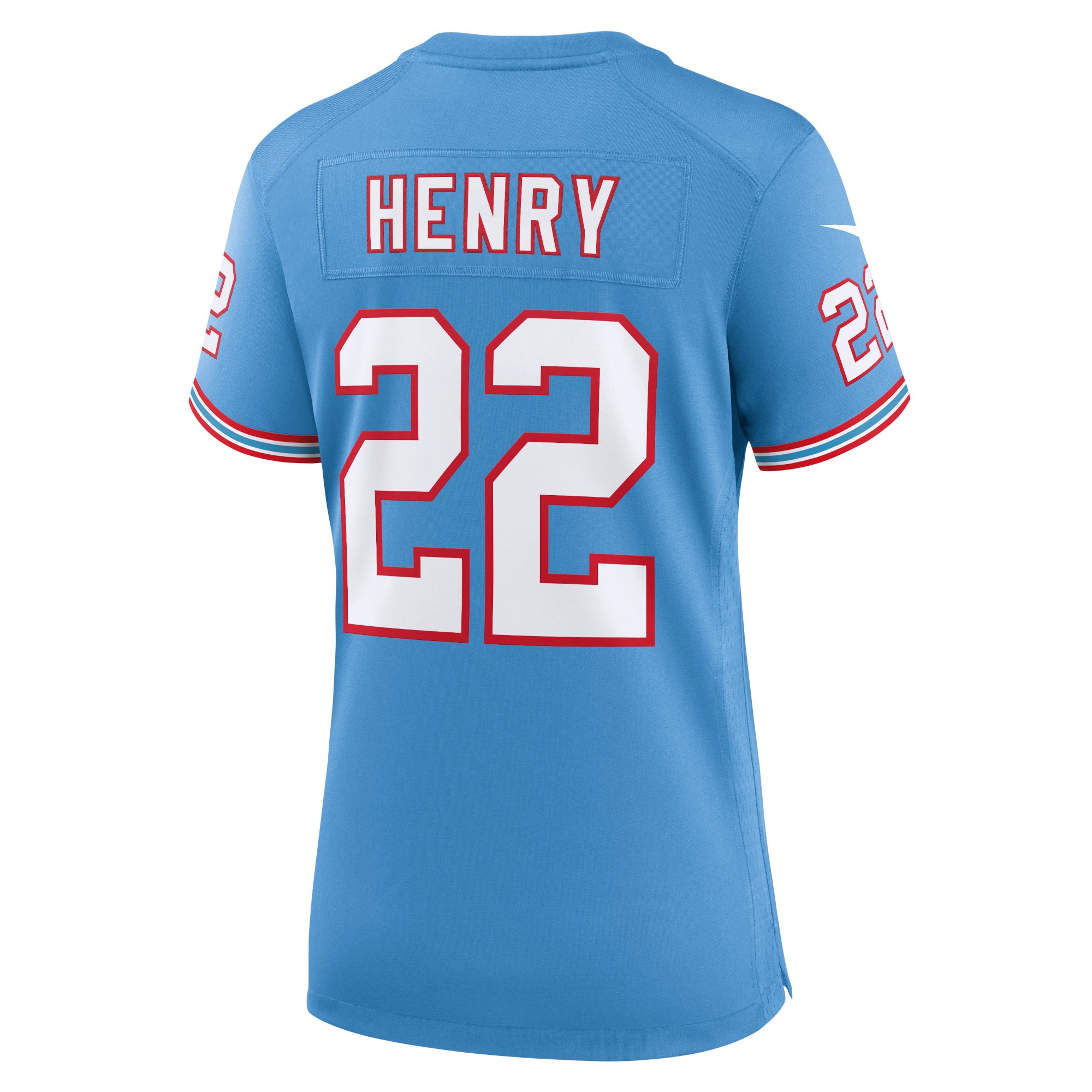 Derrick Henry Tennessee Titans Nike Women’s Player Jersey – Light Blue Clowdercats