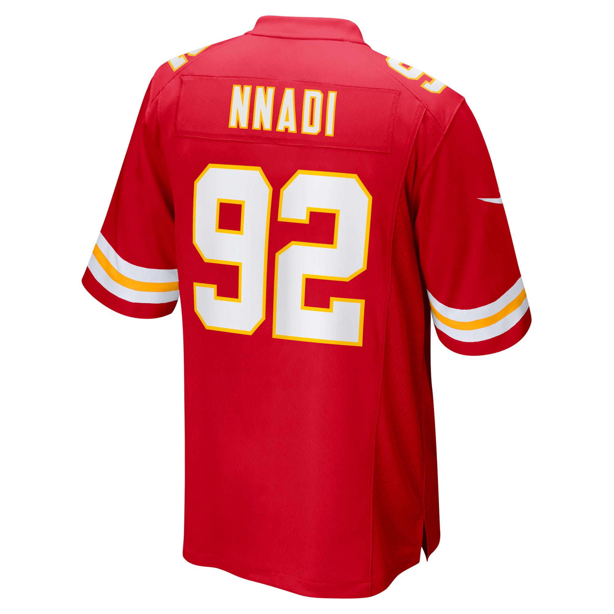 Derrick Nnadi Kansas City Chiefs Nike Team Game Jersey – Red Clowdercats