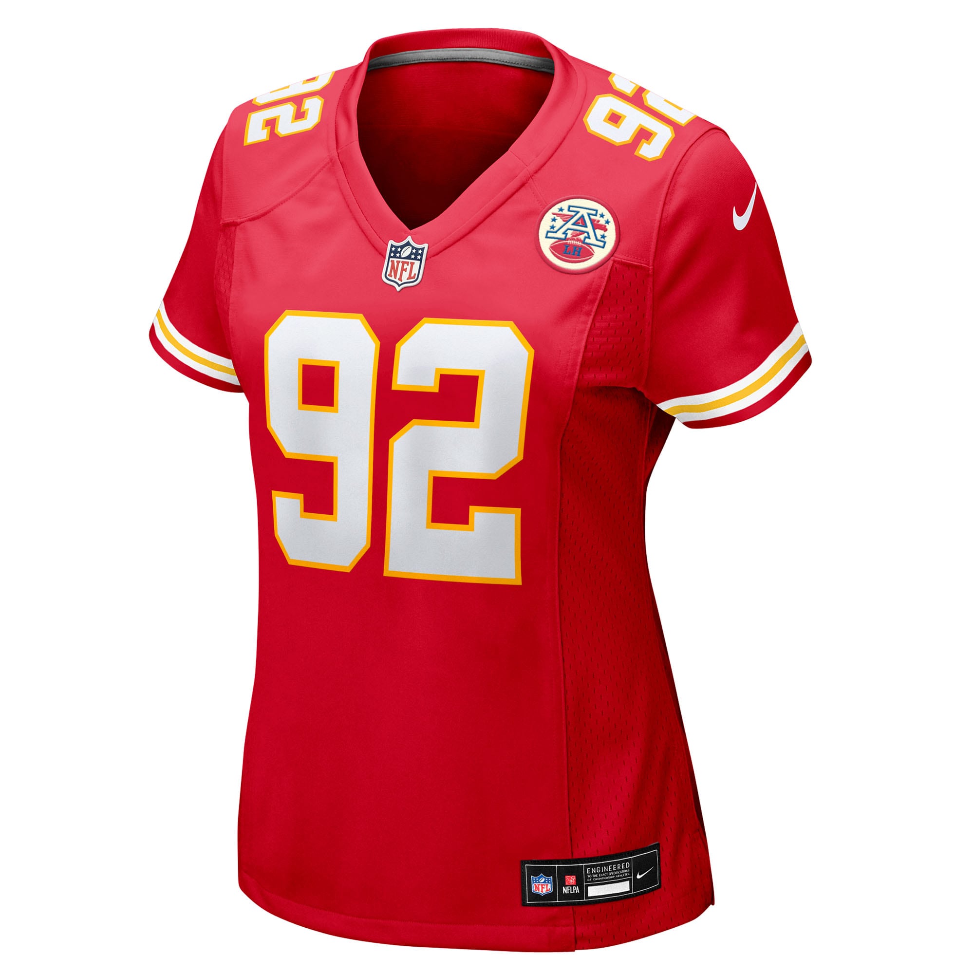 Derrick Nnadi Kansas City Chiefs Nike Women’s Team Game Jersey – Red Clowdercats
