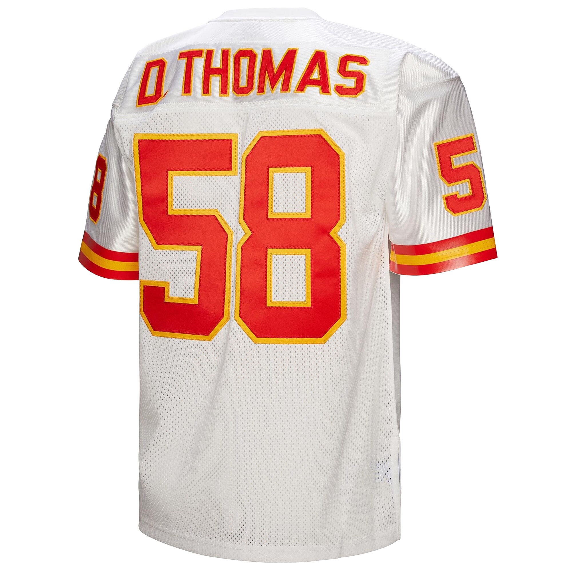 Derrick Thomas Kansas City Chiefs 1994 Mitchell & Ness Authentic Throwback Retired Player Jersey – White Clowdercats