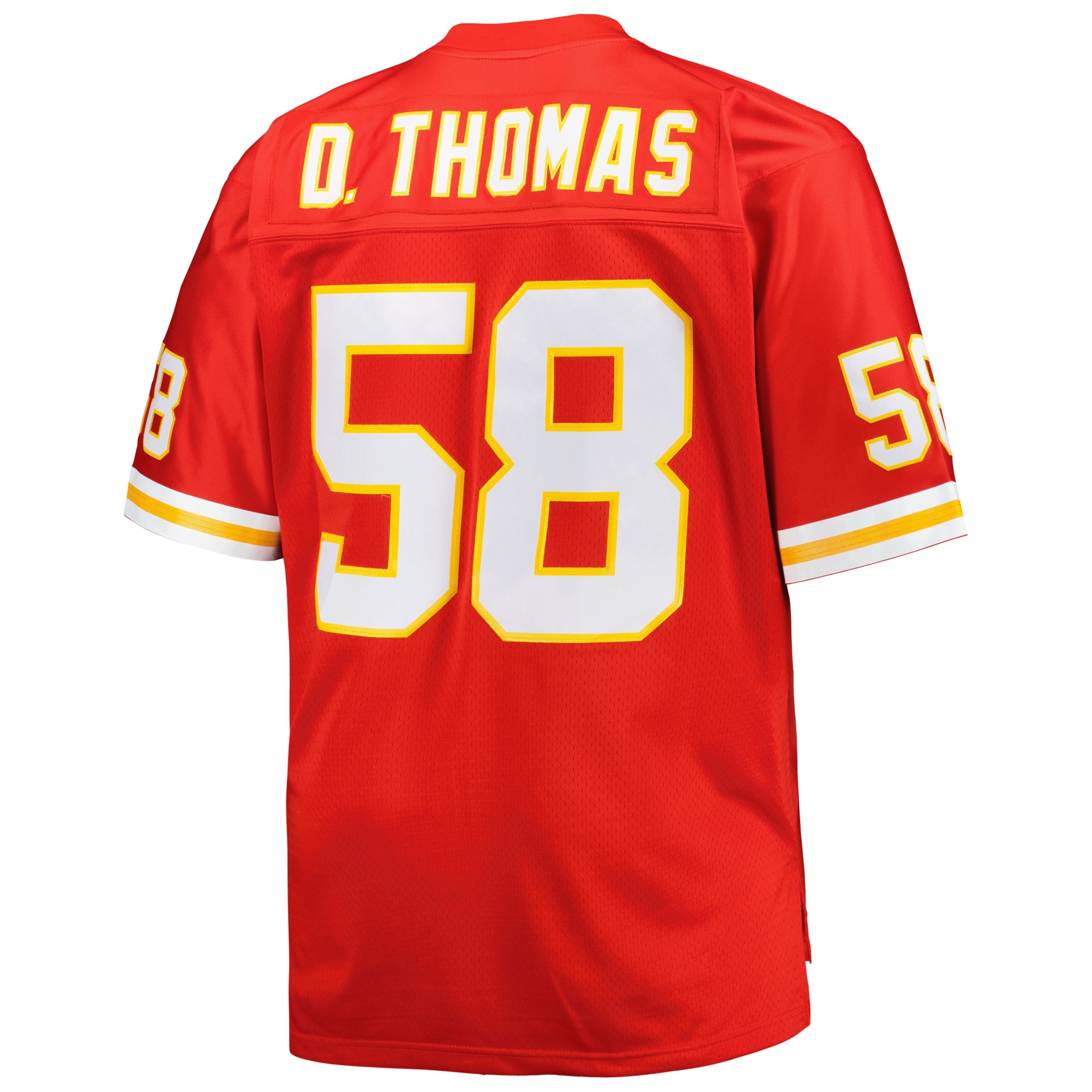 Derrick Thomas Kansas City Chiefs Mitchell & Ness Big & Tall 1994 Retired Player Replica Jersey – Red Clowdercats