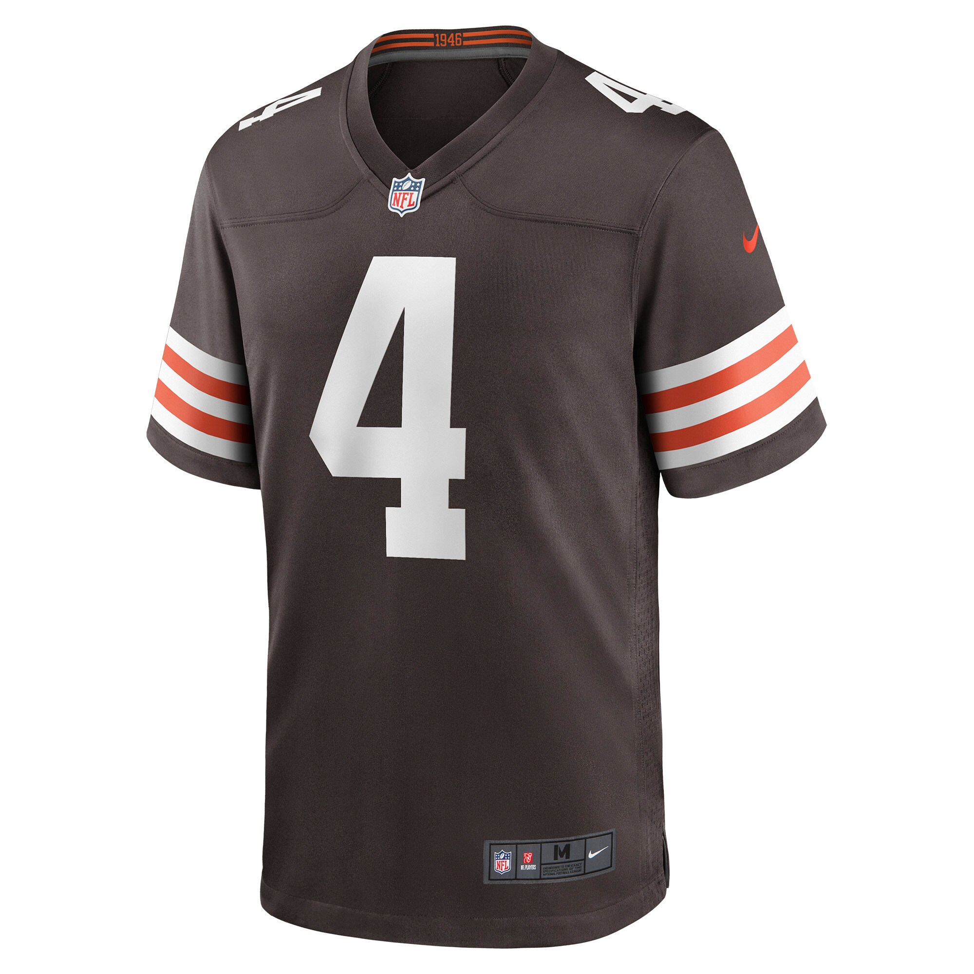 Deshaun Watson Cleveland Browns Nike Game Jersey – Brown Clowdercats