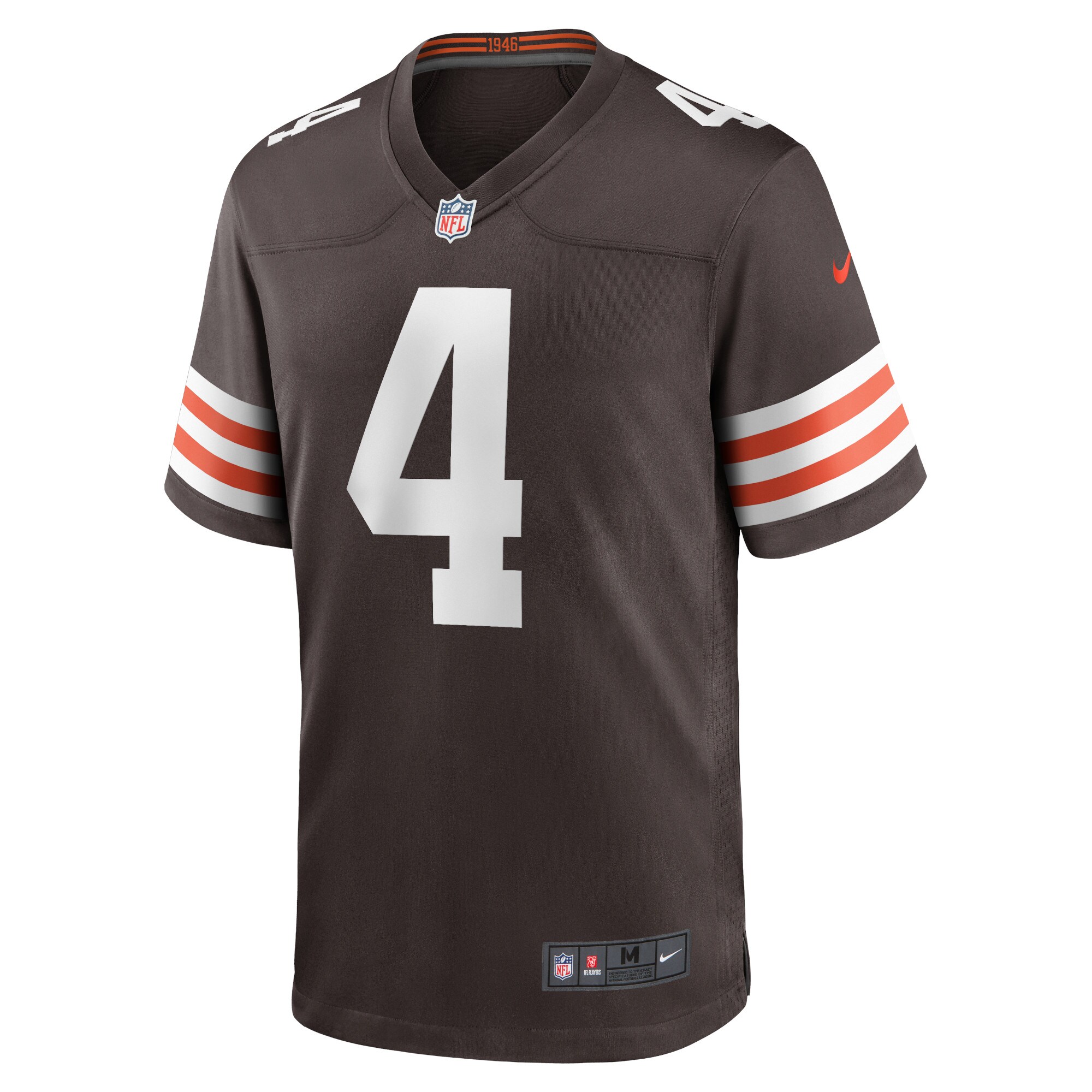 Deshaun Watson Cleveland Browns Nike Game Jersey – Brown Clowdercats