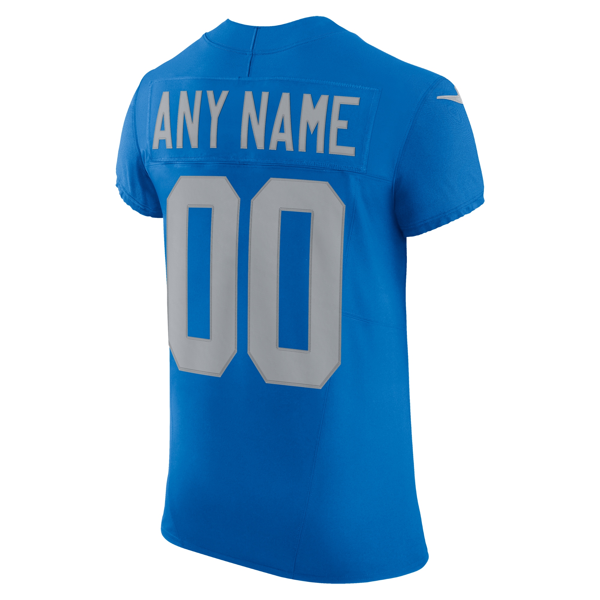 Detroit Lions Nike Alternate Vapor F.U.S.E. Elite Custom Jersey – Blue Clowdercats