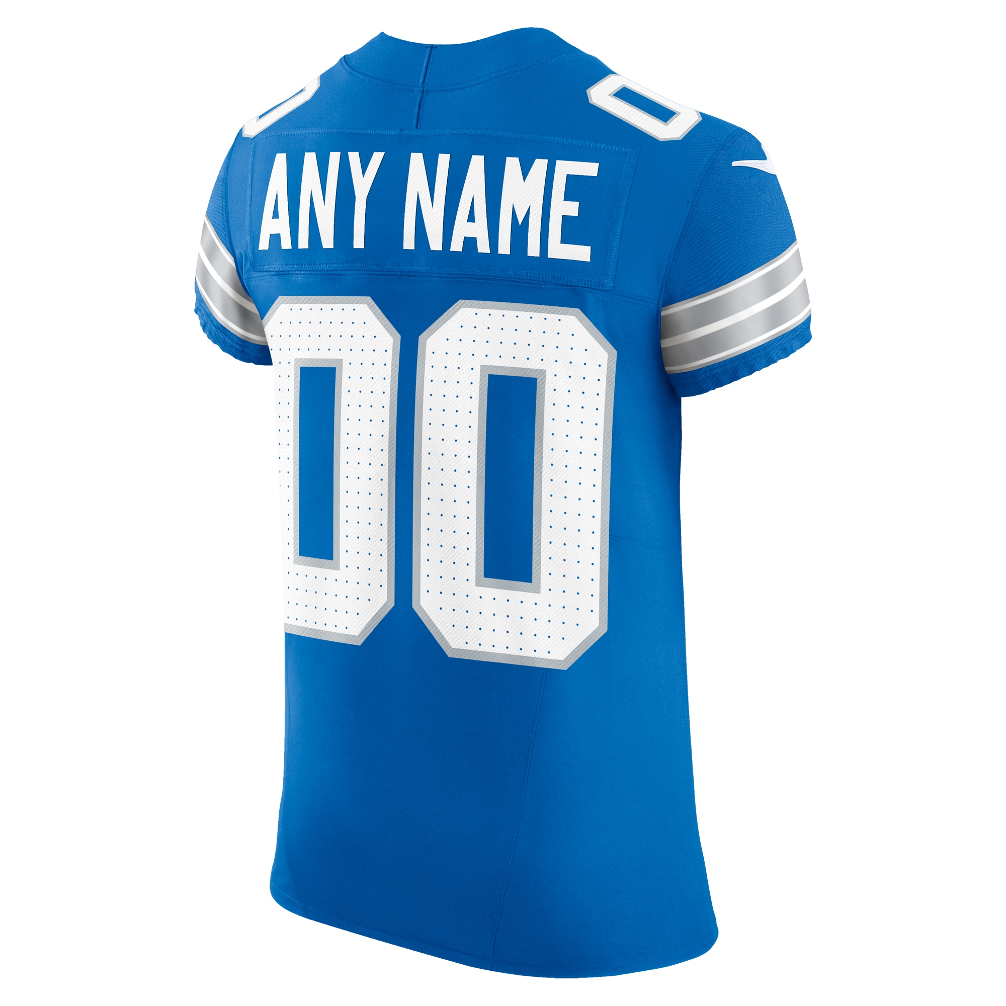 Detroit Lions Nike Team Vapor F.U.S.E. Elite Custom Jersey – Blue Clowdercats