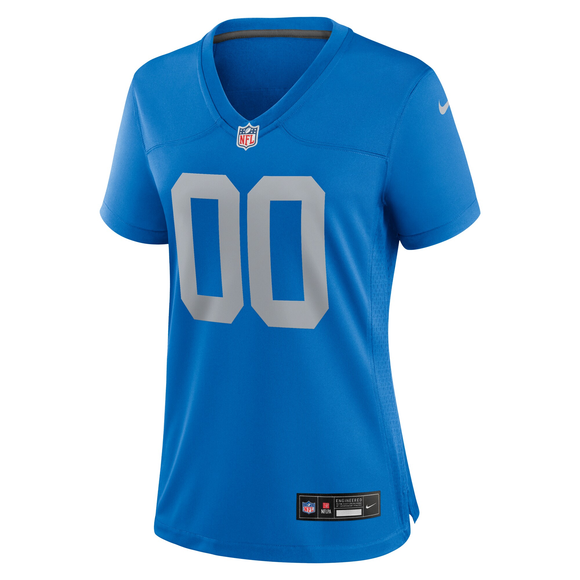 Detroit Lions Nike Women’s Alternate Custom Game Jersey – Blue Clowdercats